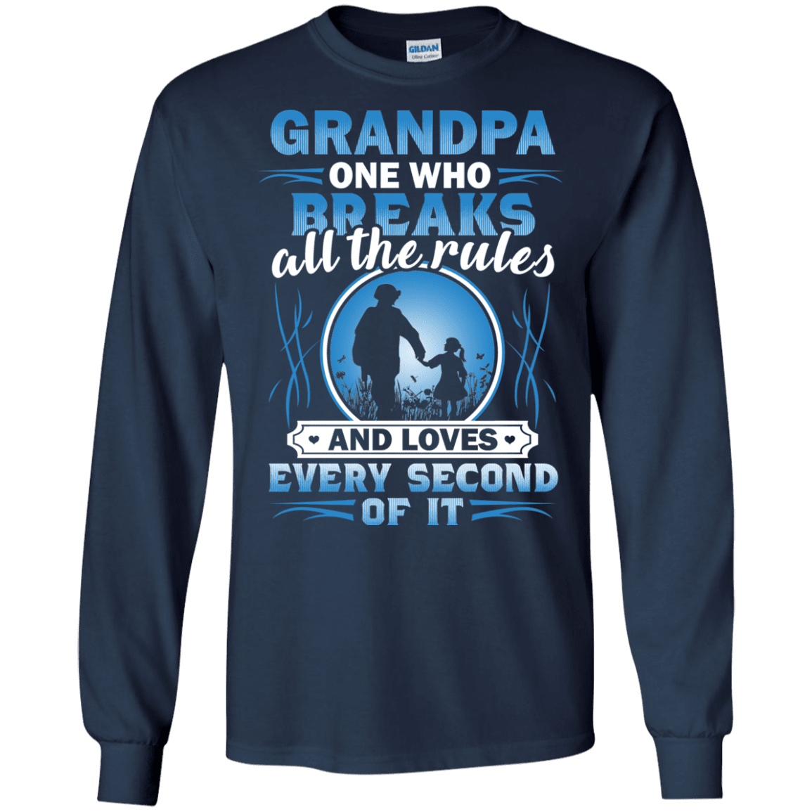 Military T-Shirt "GRANDPA ONE WHO BREAKS ALL THE RULES"-TShirt-General-Veterans Nation