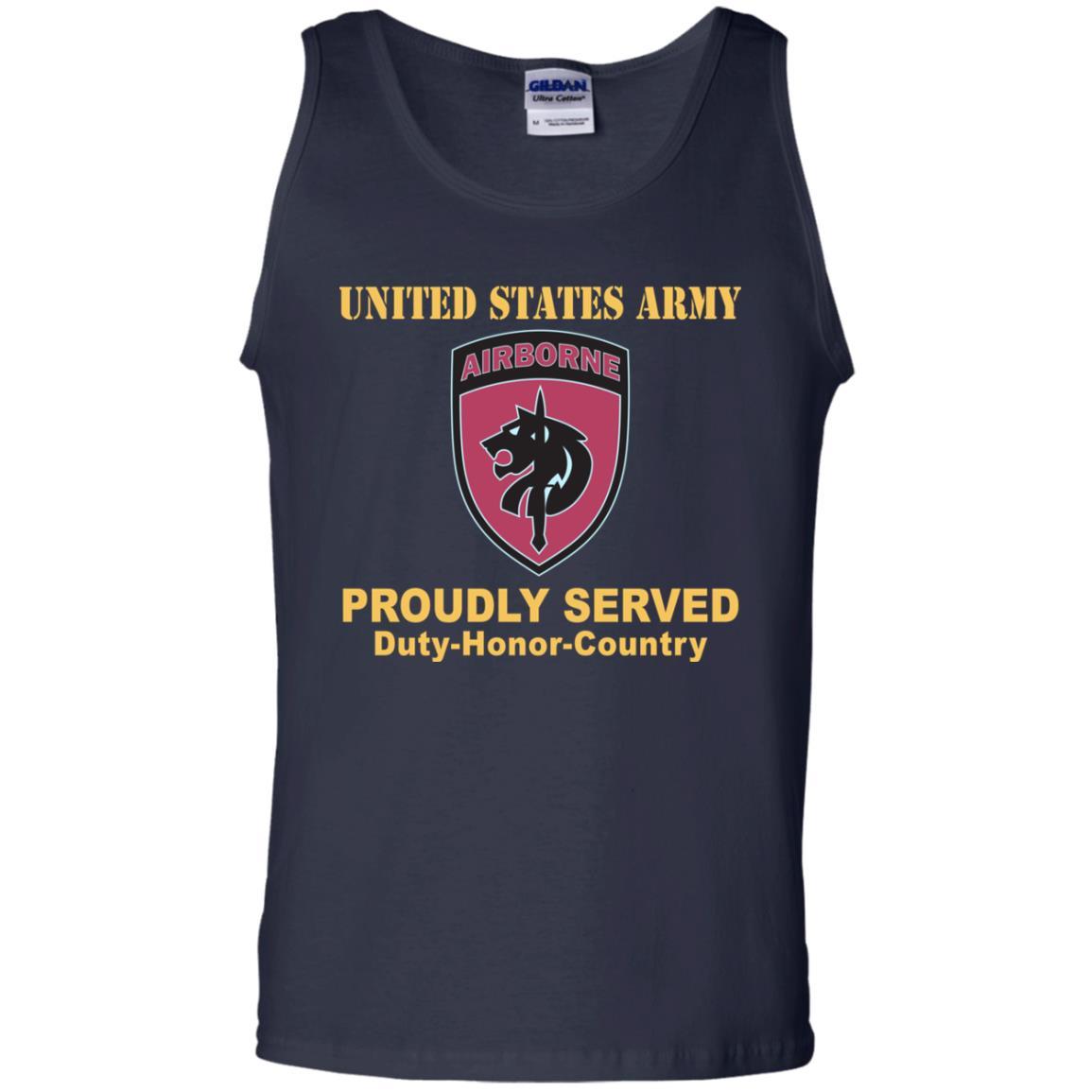 US ARMY SPECIAL OPERATIONS COMMAND AFRICA- Proudly Served T-Shirt On Front For Men-TShirt-Army-Veterans Nation