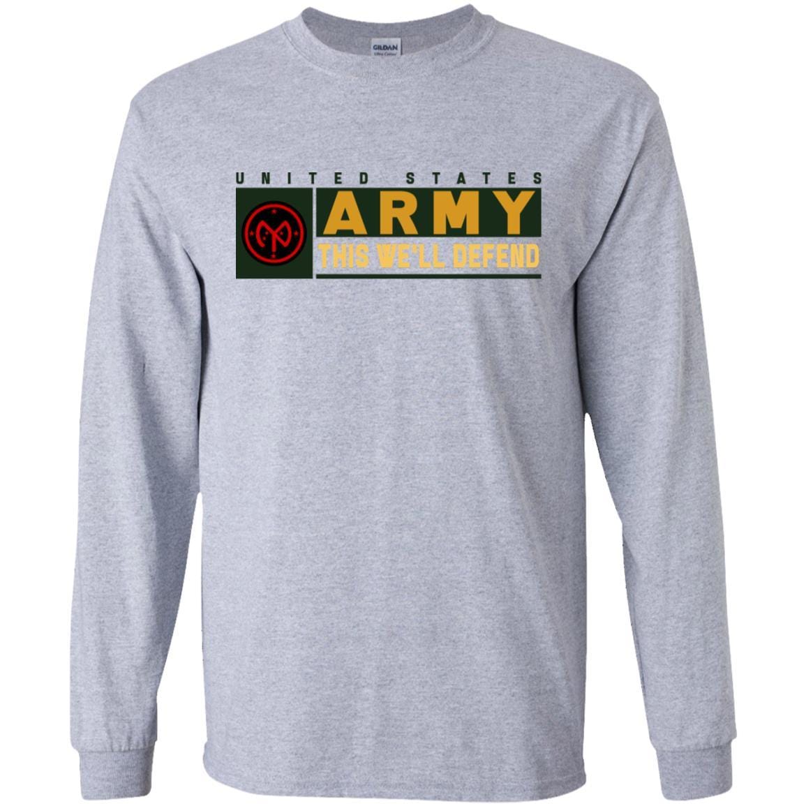 US Army 27TH INFANTRY BRIGADE COMBAT TEAM- This We'll Defend T-Shirt On Front For Men-TShirt-Army-Veterans Nation