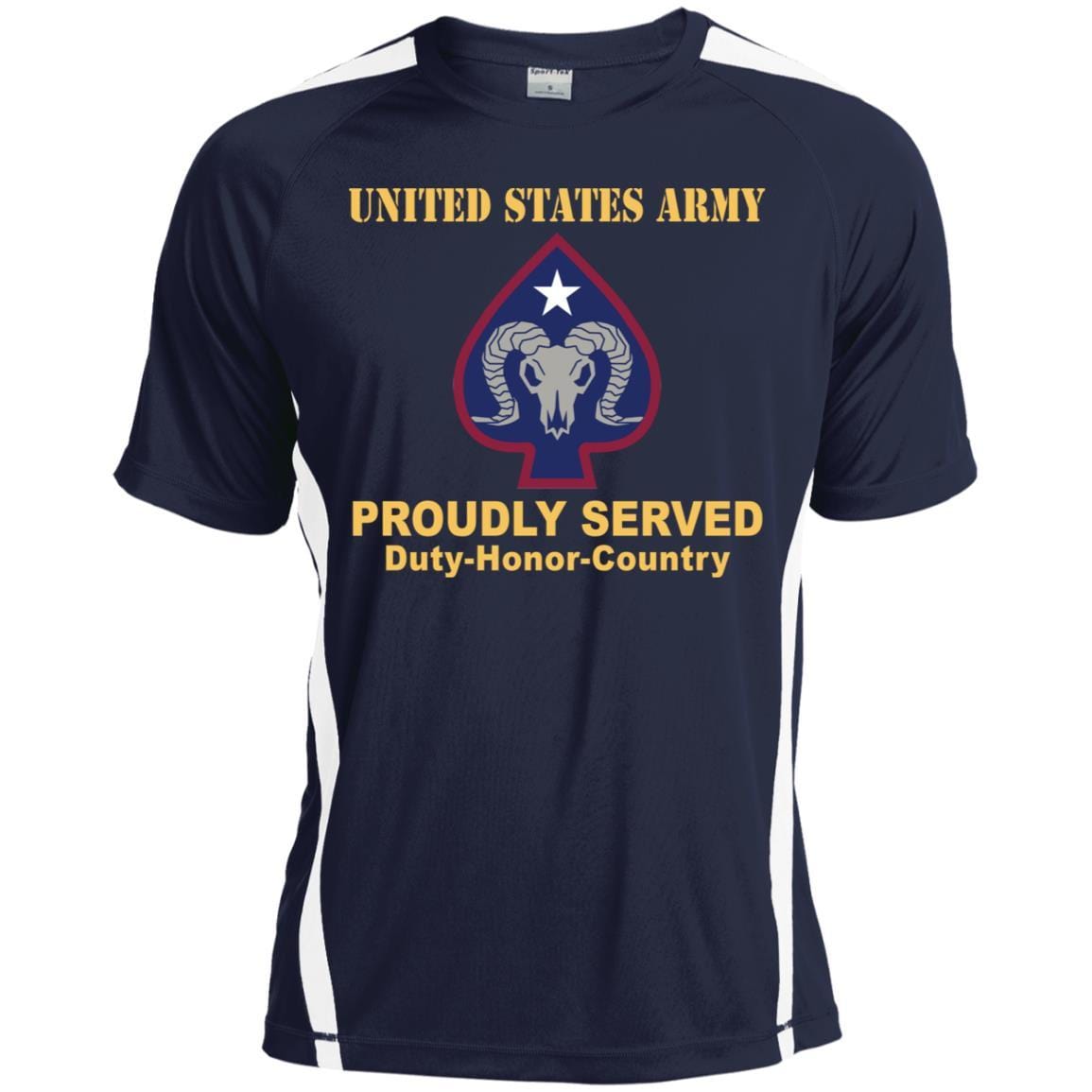 US ARMY 17TH SUSTAINMENT BRIGADE- Proudly Served T-Shirt On Front For Men-TShirt-Army-Veterans Nation