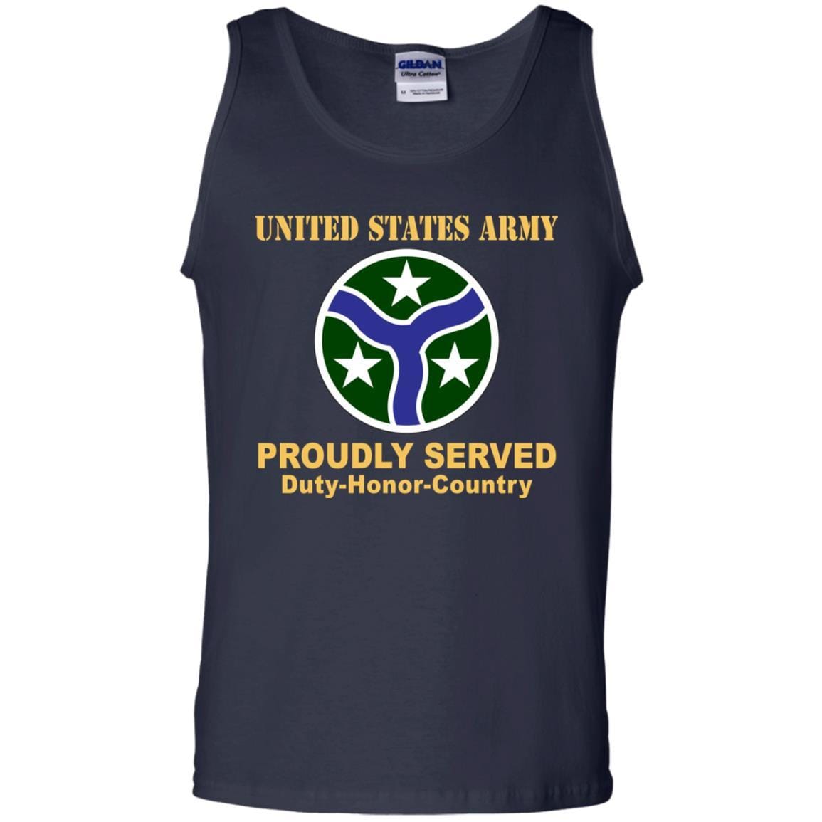 US ARMY 278TH ARMORED CAVALRY REGIMENT- Proudly Served T-Shirt On Front For Men-TShirt-Army-Veterans Nation