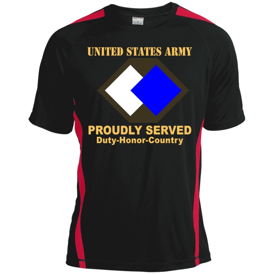 US ARMY 96TH SUSTAINMENT BRIGADE - Proudly Served T-Shirt On Front For Men-TShirt-Army-Veterans Nation