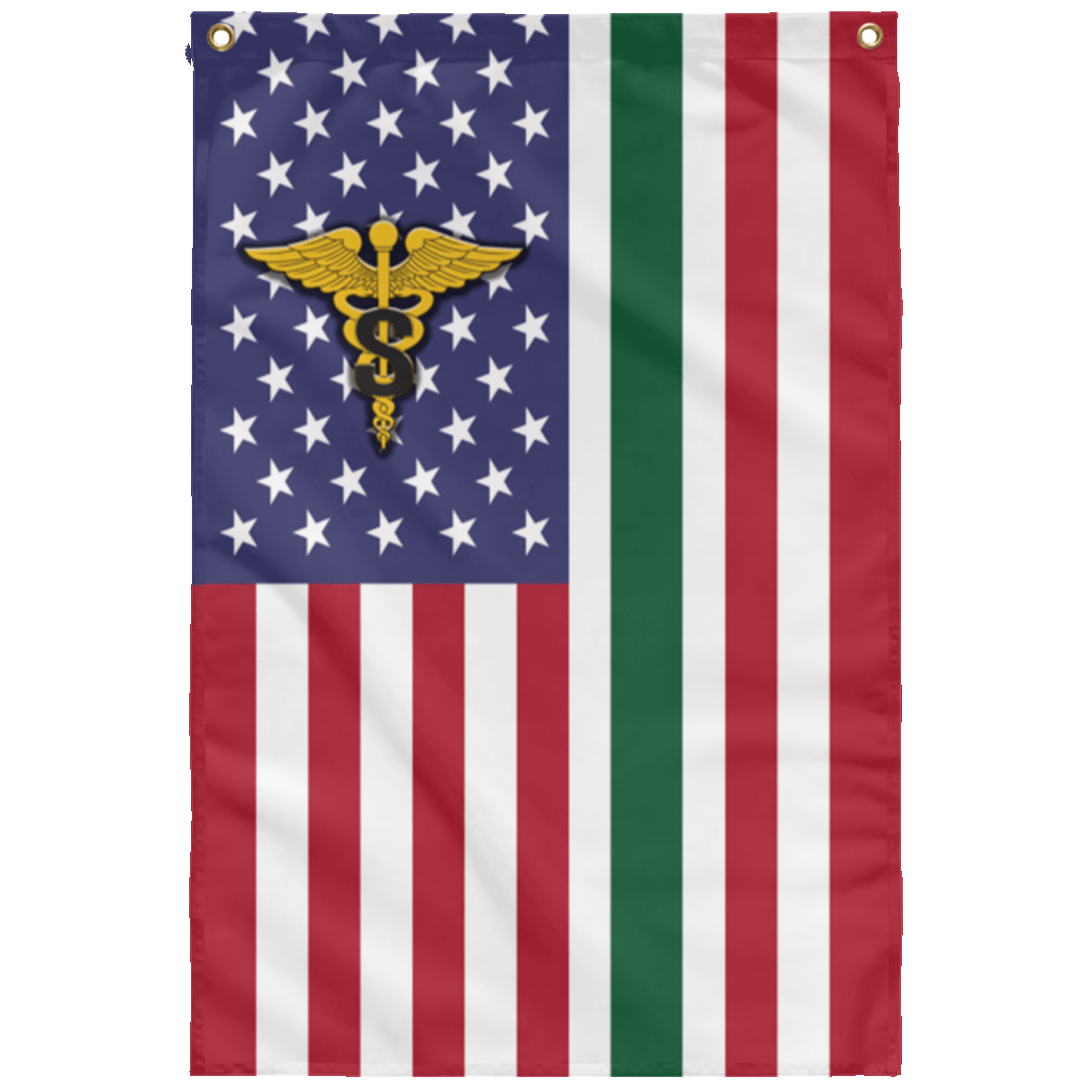 US Army Medical Specialist Corps Wall Flag 3x5 ft Single Sided Print-WallFlag-Army-Branch-Veterans Nation