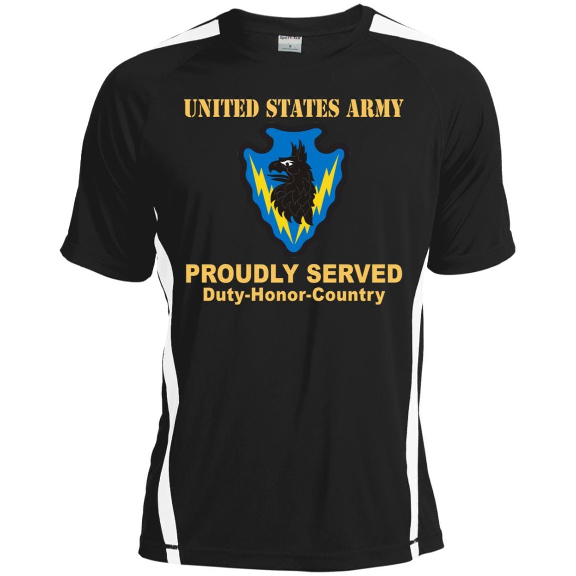 US ARMY 71ST EXPEDITIONARY MILITARY INTELLIGENCE BRIGADE - Proudly Served T-Shirt On Front For Men-TShirt-Army-Veterans Nation