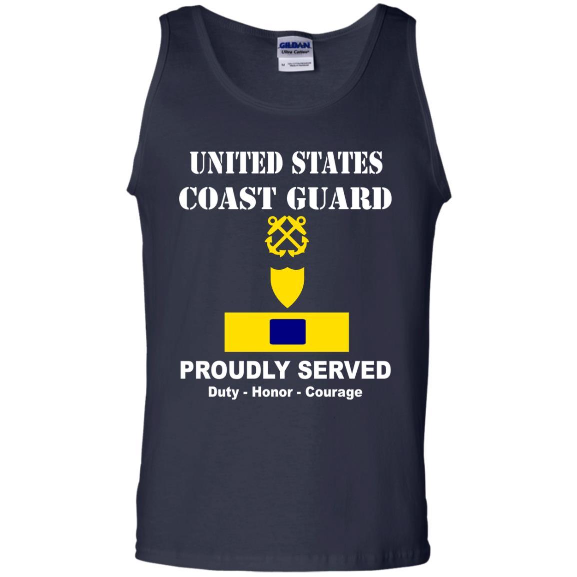 US Coast Guard W-4 Chief Warrant Officer 4 W4 CWO-4 Chief Warrant Officer Men Front USCG T Shirt-TShirt-USCG-Veterans Nation