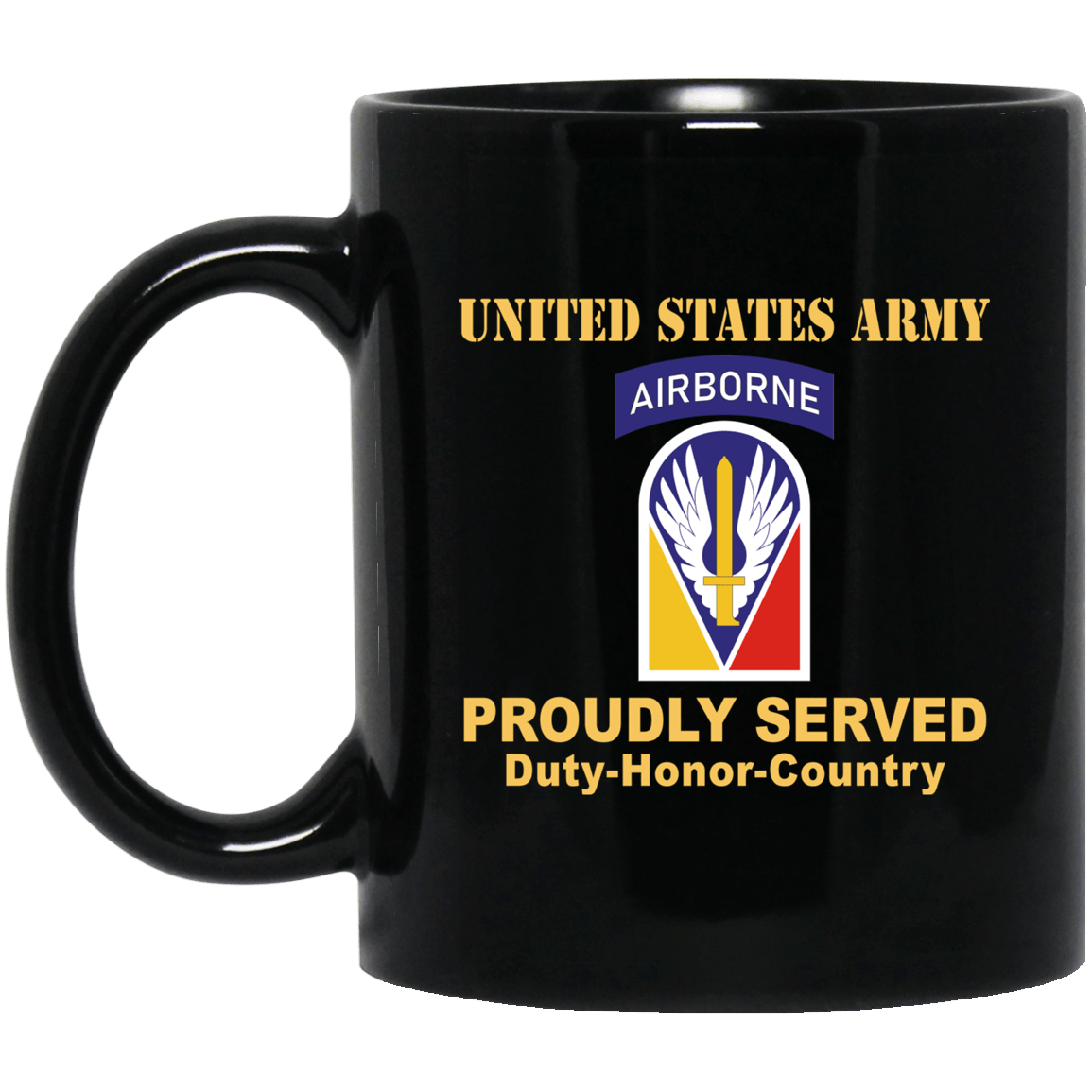 US ARMY CSIB JOINT READINESS TRAINING CENTER- 11 oz - 15 oz Black Mug-Mug-Army-CSIB-Veterans Nation