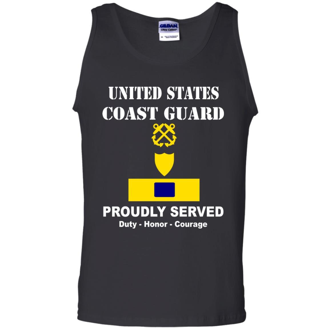 US Coast Guard W-4 Chief Warrant Officer 4 W4 CWO-4 Chief Warrant Officer Men Front USCG T Shirt-TShirt-USCG-Veterans Nation