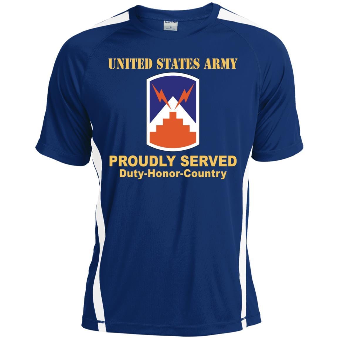 US ARMY 7TH SIGNAL BRIGADE- Proudly Served T-Shirt On Front For Men-TShirt-Army-Veterans Nation