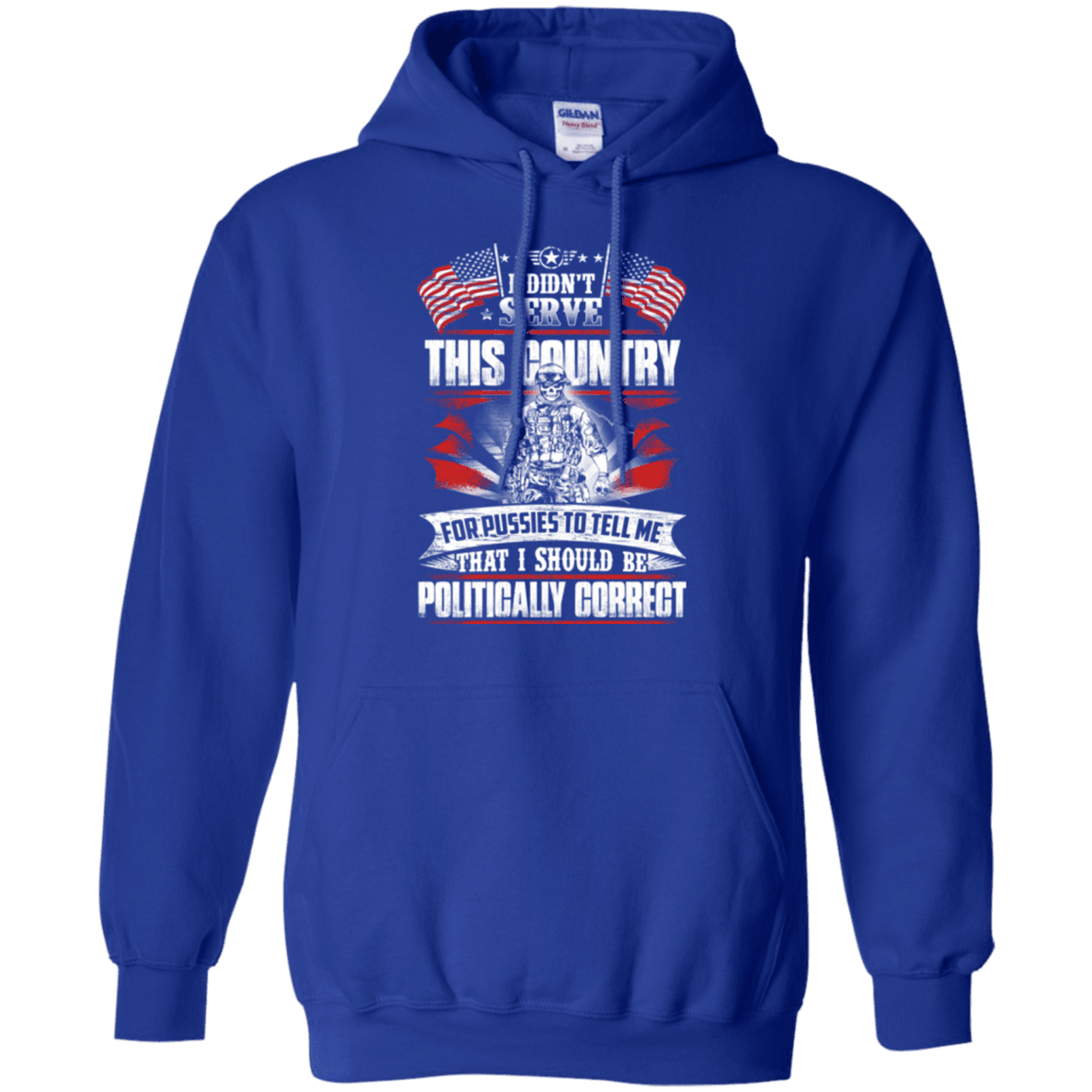 Military T-Shirt "I DIDN'T SERVE THIS COUNTRY"-TShirt-General-Veterans Nation