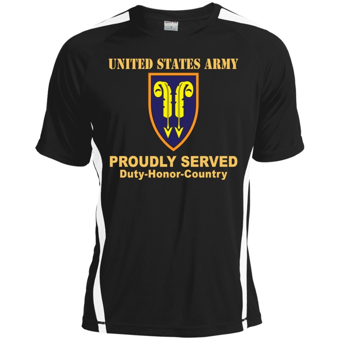 US ARMY 22ND SUPPORT COMMAND - Proudly Served T-Shirt On Front For Men-TShirt-Army-Veterans Nation