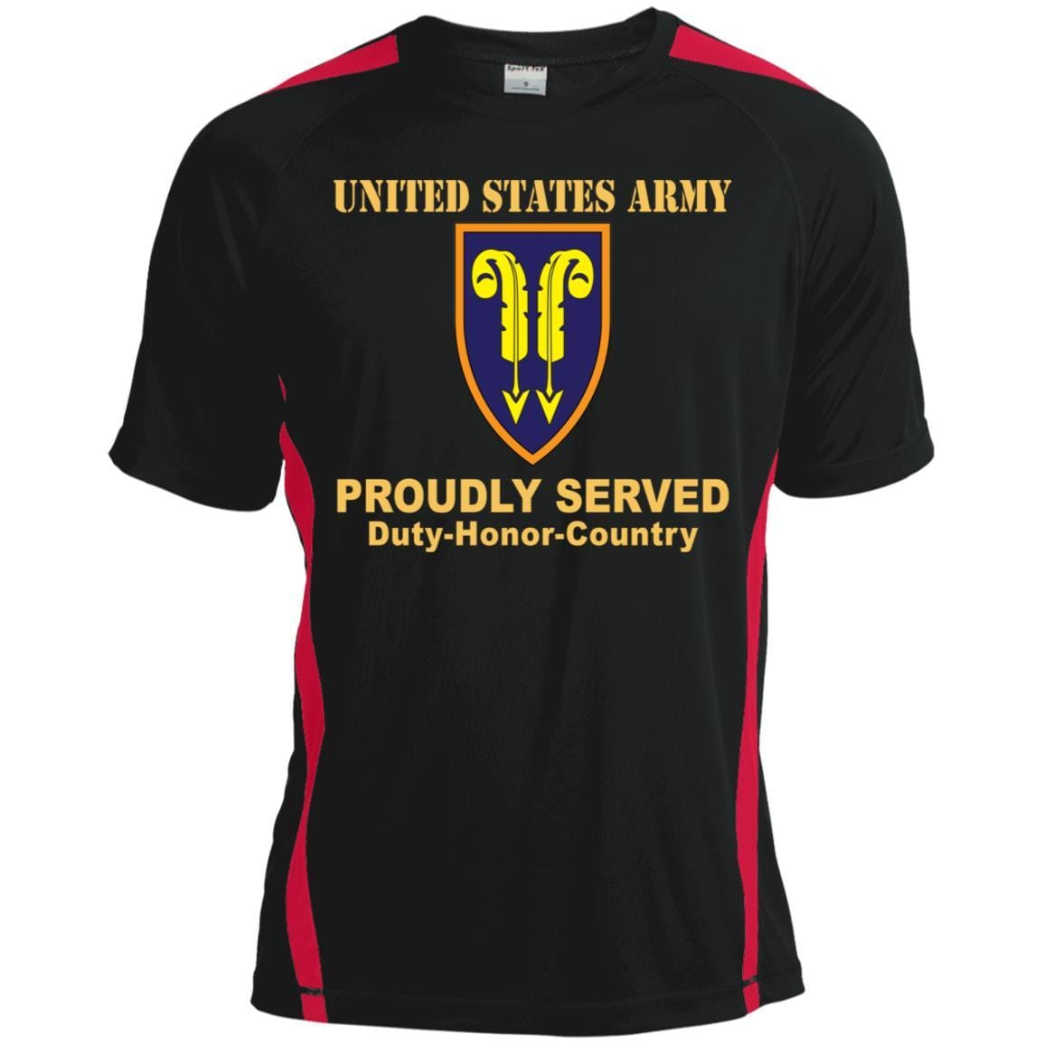 US ARMY 22ND SUPPORT COMMAND - Proudly Served T-Shirt On Front For Men-TShirt-Army-Veterans Nation