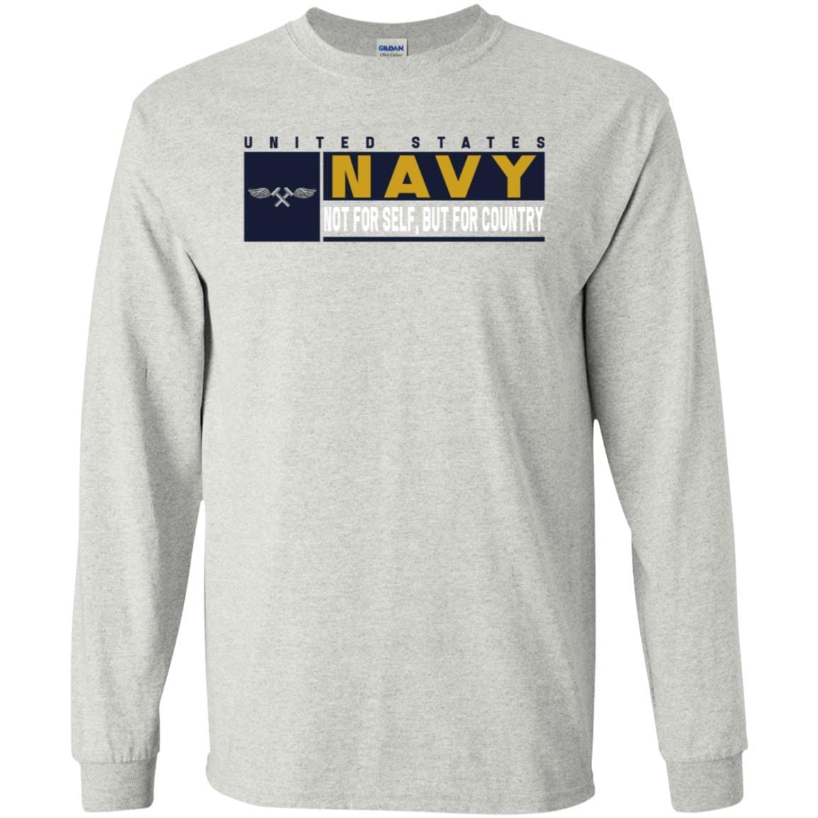 Navy Aviation Structural Mechanic Navy AM- Not for self Long Sleeve - Pullover Hoodie-TShirt-Navy-Veterans Nation