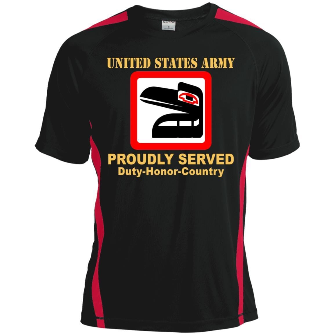 US ARMY 81ST ARMORED BRIGADE COMBAT TEAM - Proudly Served T-Shirt On Front For Men-TShirt-Army-Veterans Nation