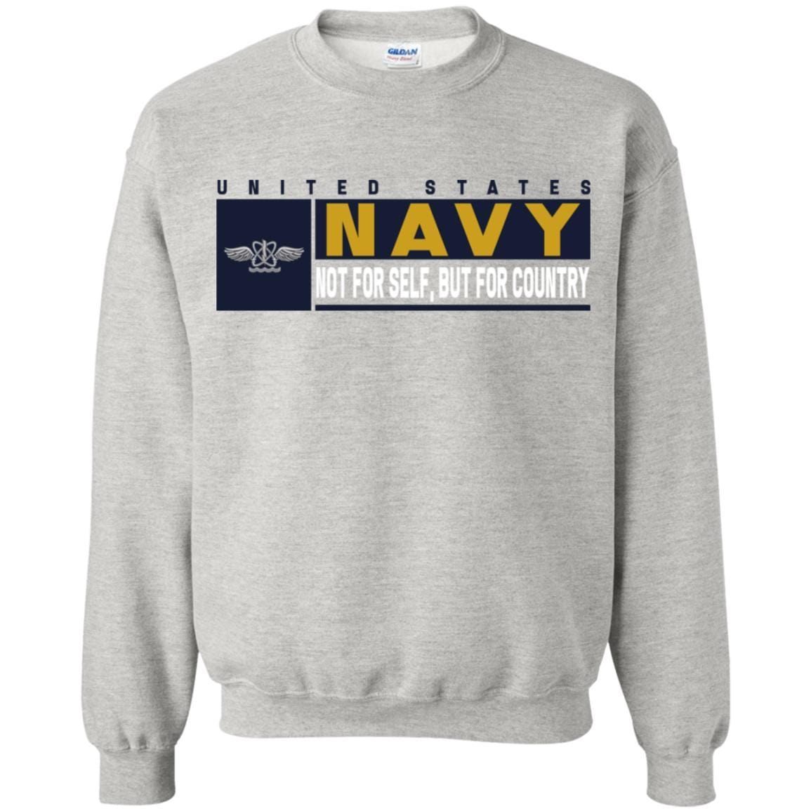 U.S Navy Naval aircrewman Navy AW- Not for self Long Sleeve - Pullover Hoodie-TShirt-Navy-Veterans Nation