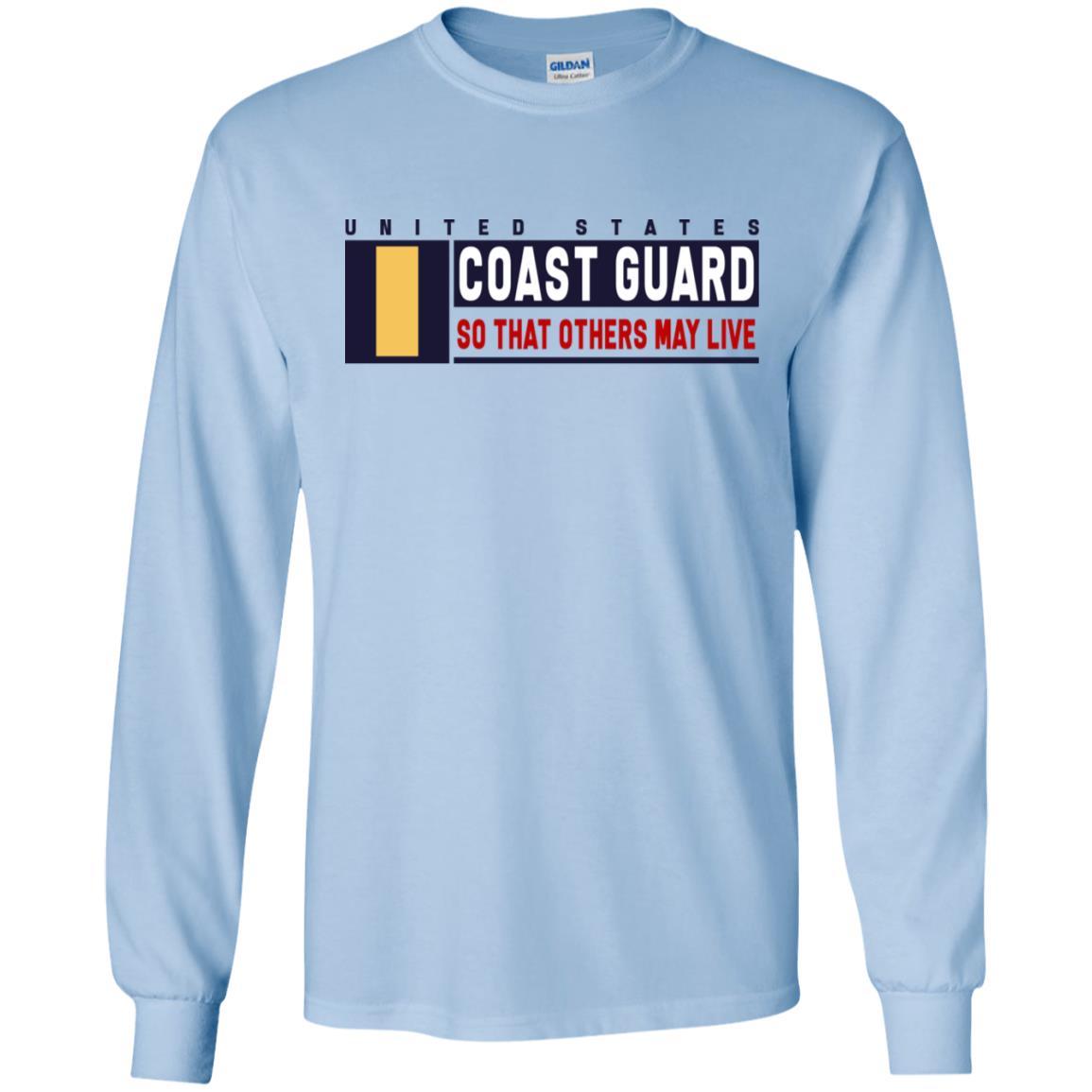US Coast Guard O-1 Ensign O1 ENS So That Others May Live Long Sleeve - Pullover Hoodie-TShirt-USCG-Veterans Nation