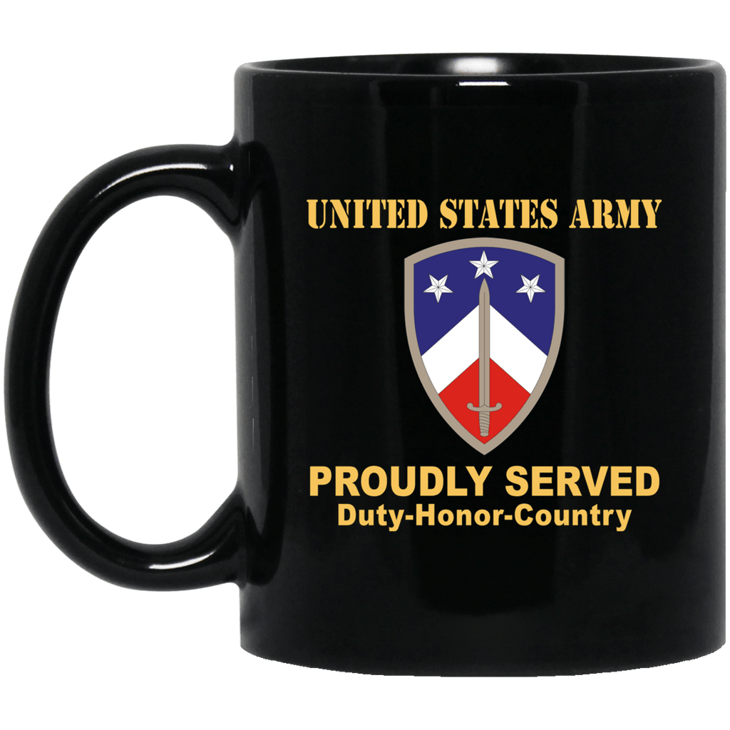 US ARMY 230 SUSTAINMENT BRIGADE- 11 oz - 15 oz Black Mug-Mug-Army-CSIB-Veterans Nation