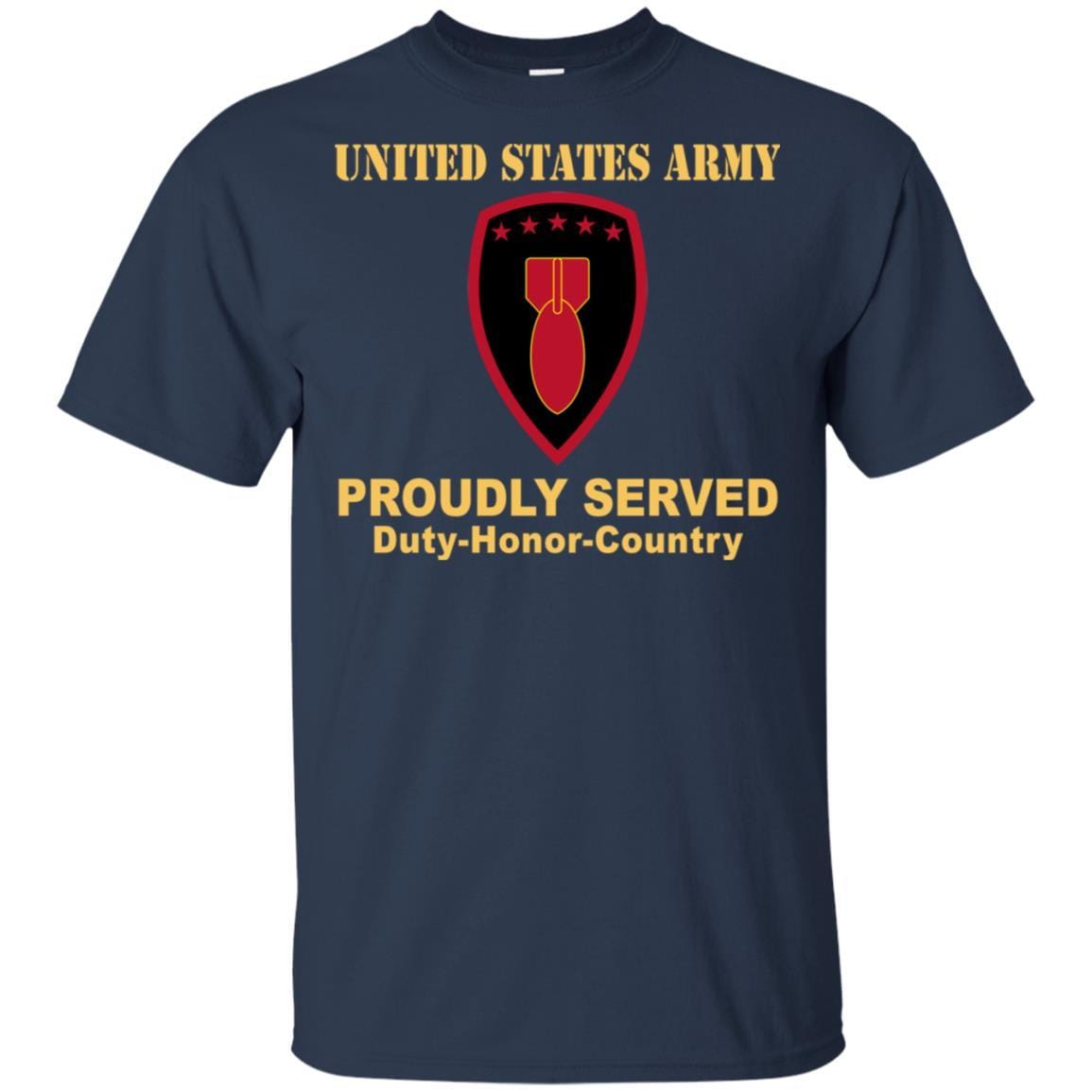 US ARMY 71ST ORDANCE GROUP (EOD) - Proudly Served T-Shirt On Front For Men-TShirt-Army-Veterans Nation