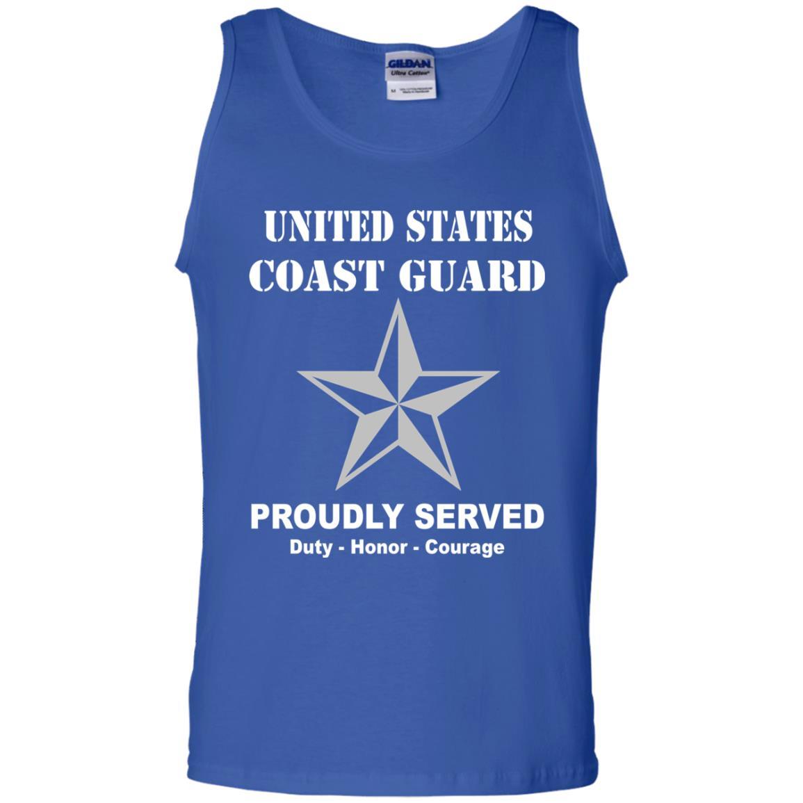 US Coast Guard O-7 Rear Admiral Lower Half O7 DRML Flag Officer Men Front USCG T Shirt-TShirt-USCG-Veterans Nation