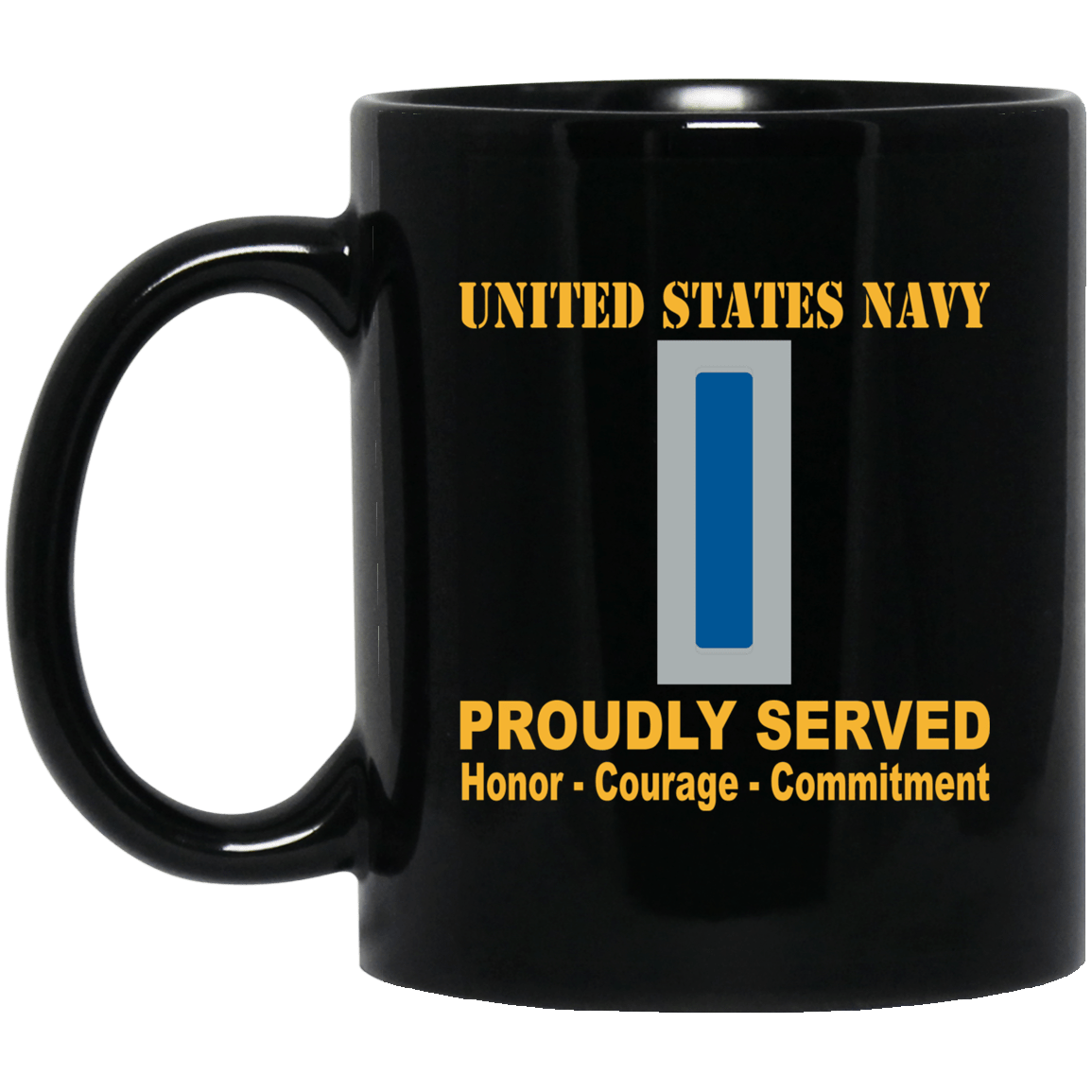 US Navy W-5 Chief Warrant Officer 5 W5 CW5 Warrant Officer Black Mug 11 oz - 15 oz-Mug-Navy-Officer-Veterans Nation