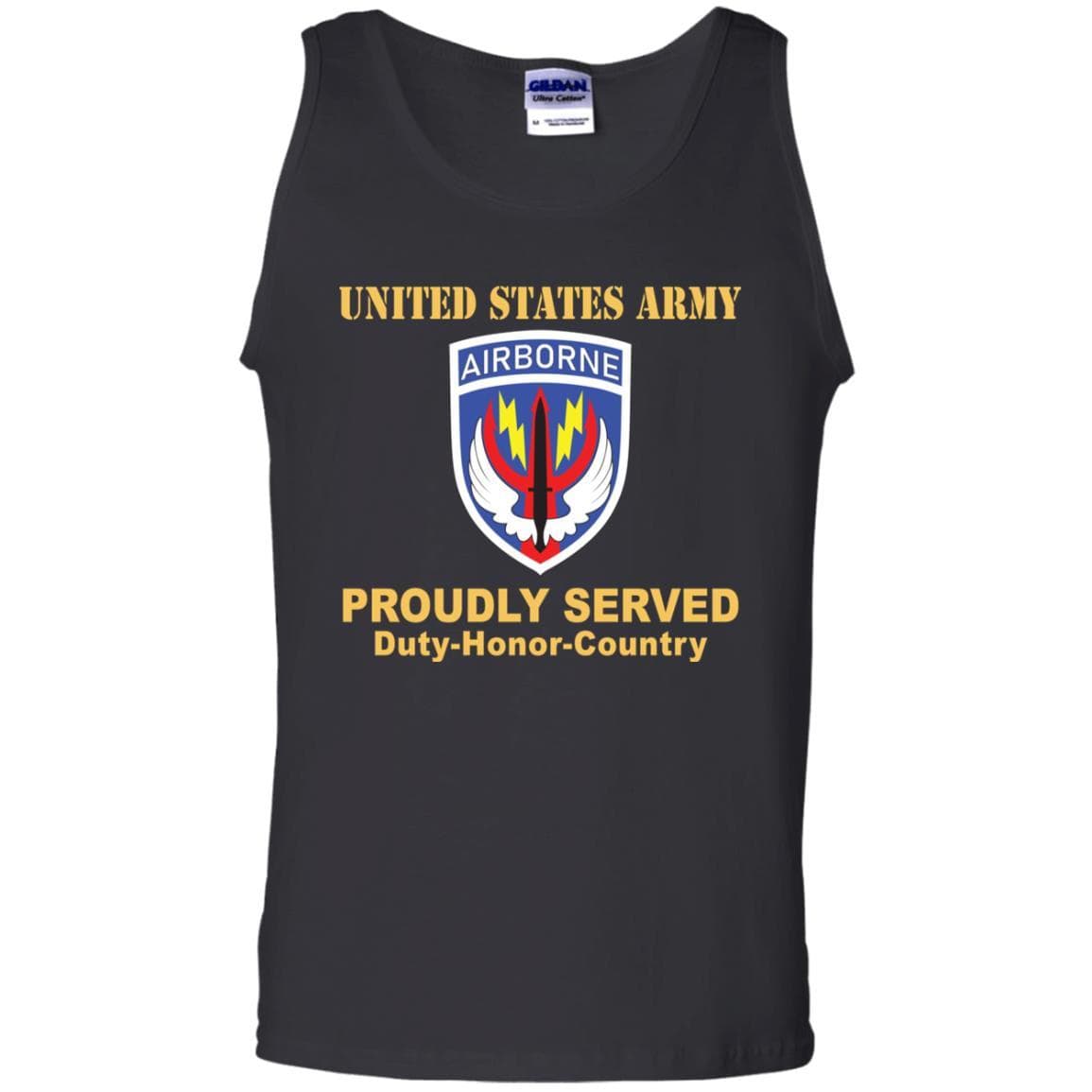 US ARMY SPECIAL OPERATIONS COMMAND CENTRAL- Proudly Served T-Shirt On Front For Men-TShirt-Army-Veterans Nation