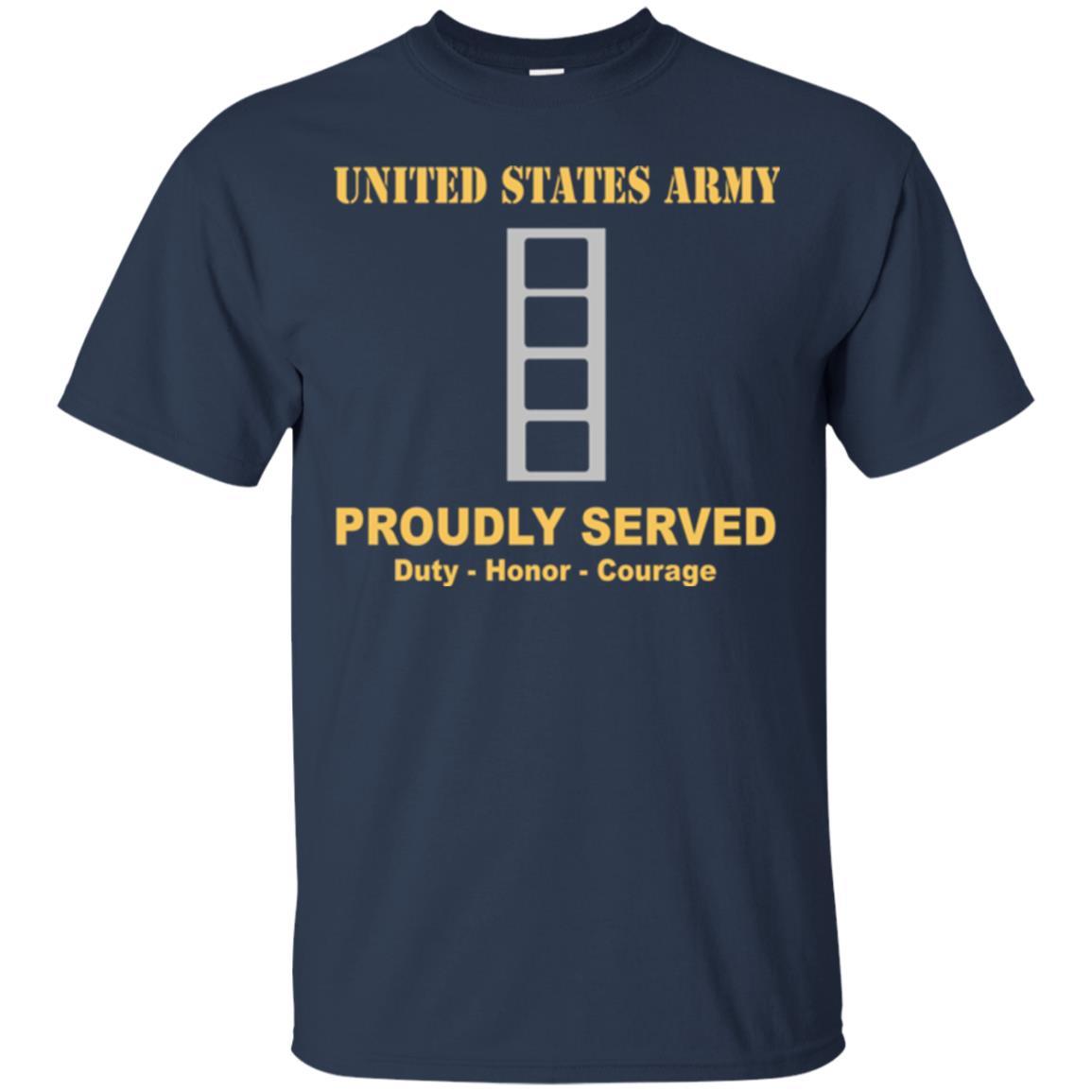 US Army W-4 Chief Warrant Officer 4 W4 CW4 Warrant Officer Ranks Men Front Shirt US Army Rank-TShirt-Army-Veterans Nation