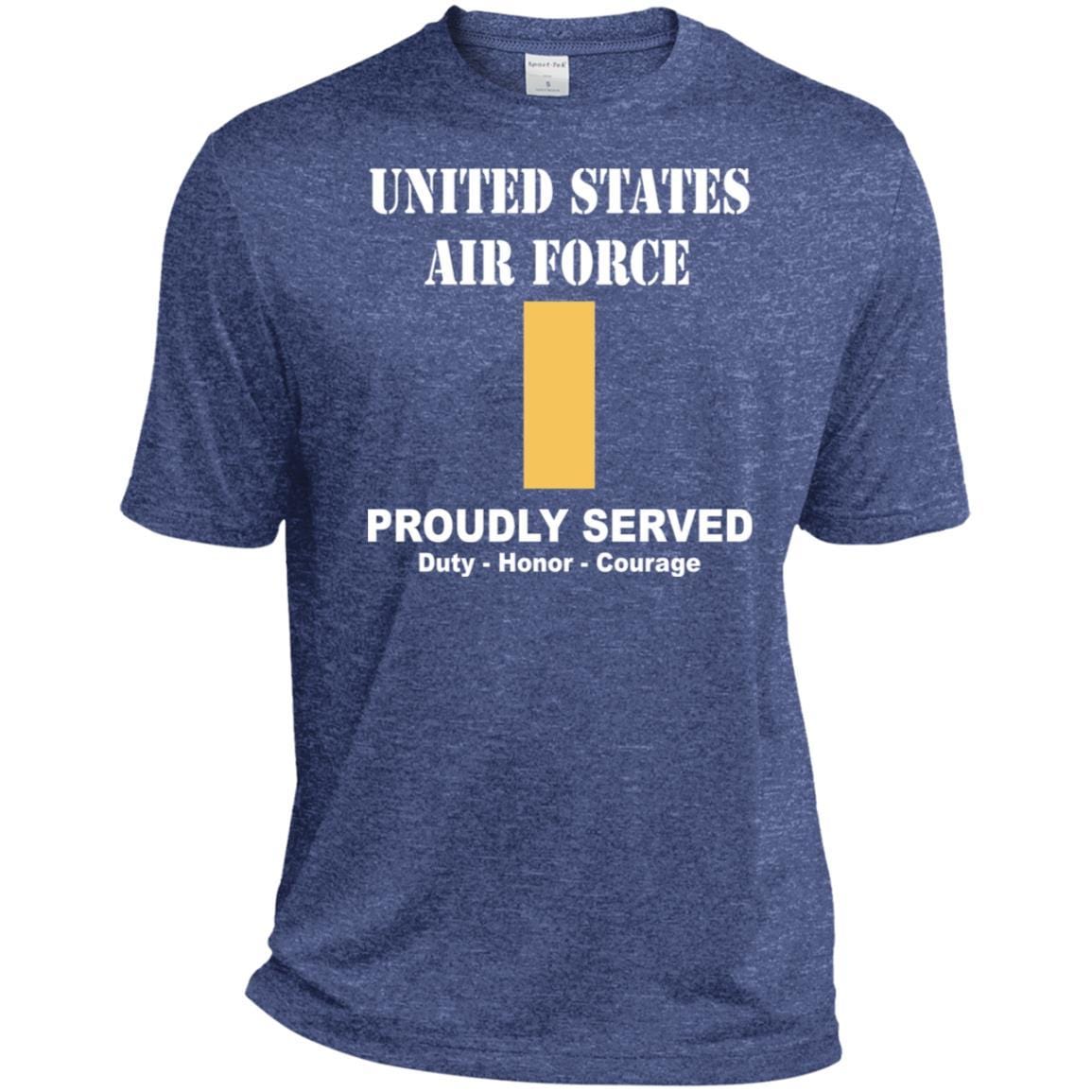 US Air Force O-1 Second Lieutenant 2d Lt O1 Commissioned Officer Ranks T shirt Sport-Tek Tall Pullover Hoodie - T-Shirt-TShirt-USAF-Veterans Nation