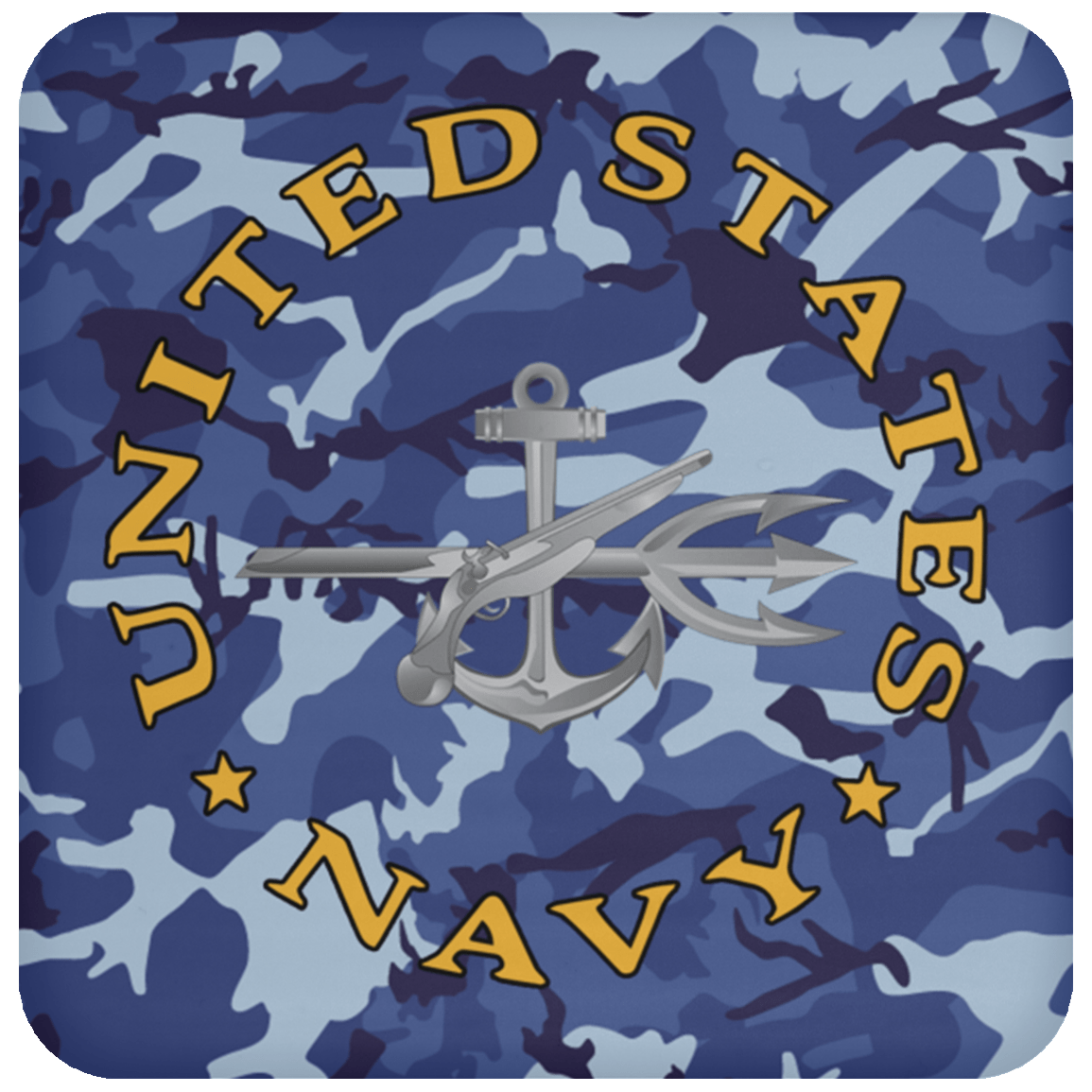 Navy Special Warfare Operator Navy SO - Proudly Served Coaster-Coaster-Navy-Rate-Veterans Nation