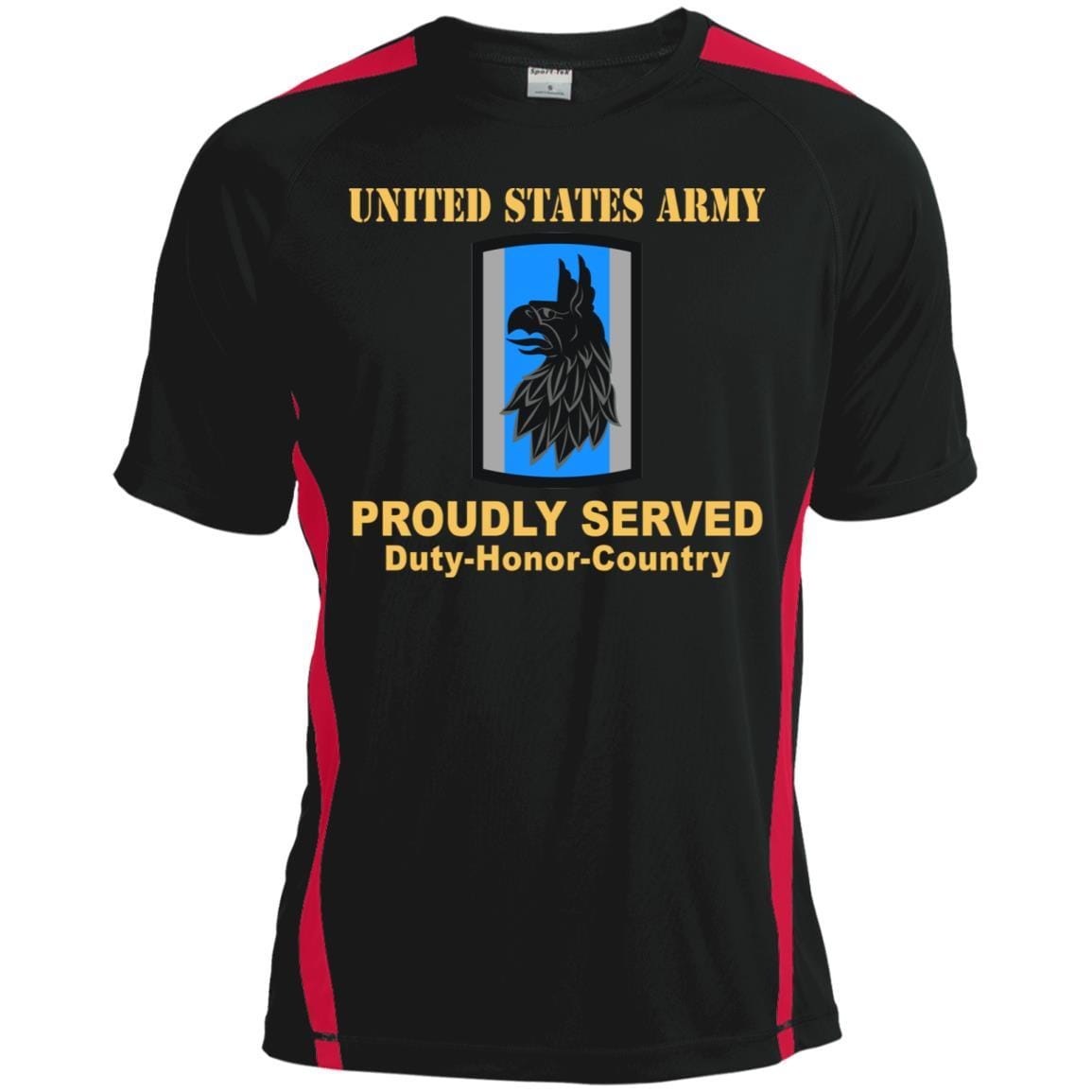 US ARMY 470 MILITARY INTELLIGENCE BRIGADE- Proudly Served T-Shirt On Front For Men-TShirt-Army-Veterans Nation