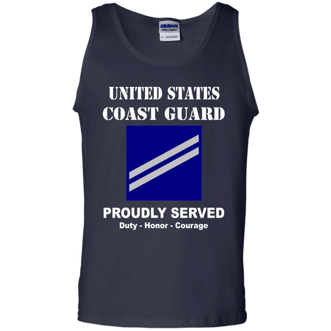 US Coast Guard E-2 Seaman Apprentice E2 SA Seaman Men Front USCG T Shirt-TShirt-USCG-Veterans Nation