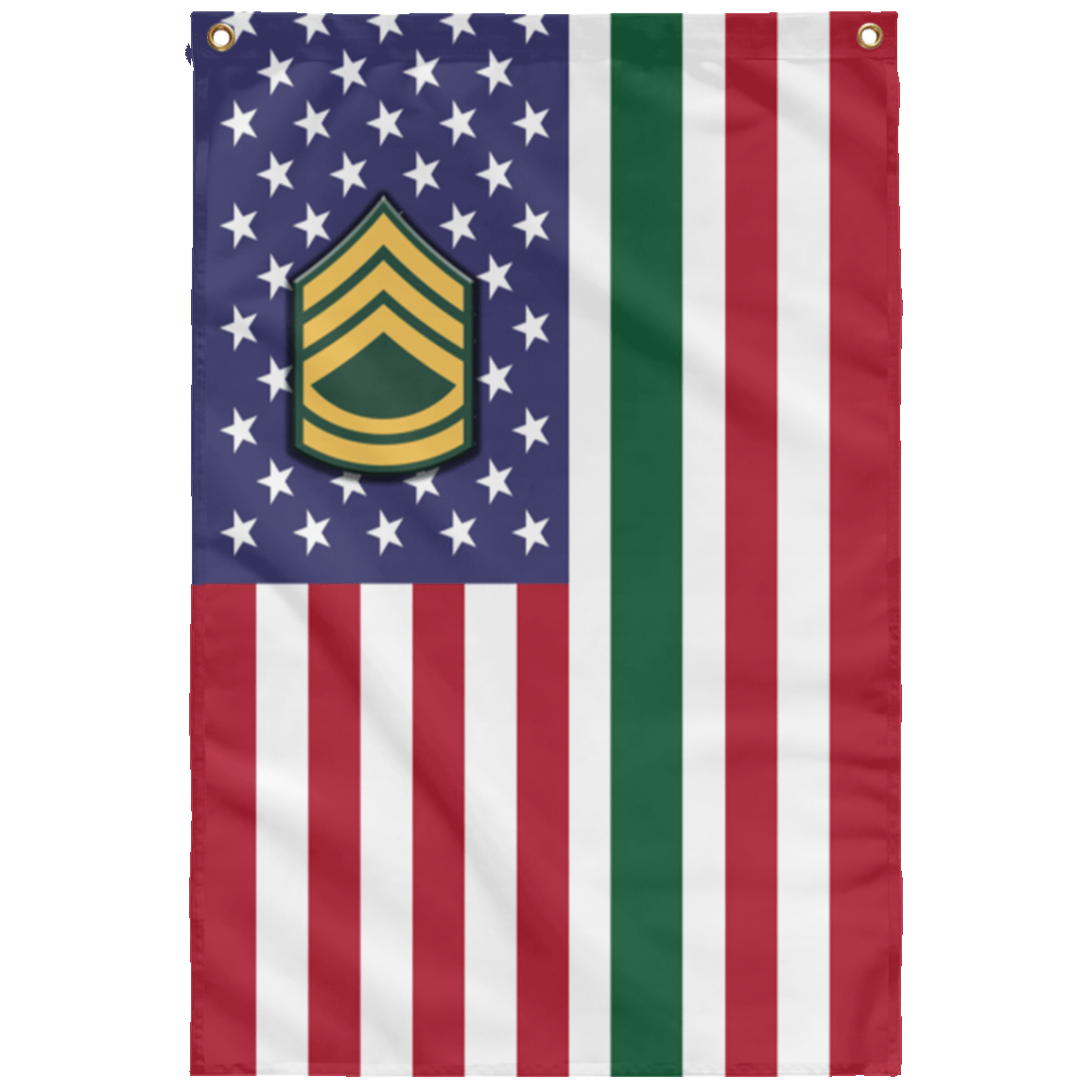 US Army E-7 Sergeant First Class E7 SFC Noncommissioned Officer Wall Flag 3x5 ft Single Sided Print-WallFlag-Army-Ranks-Veterans Nation