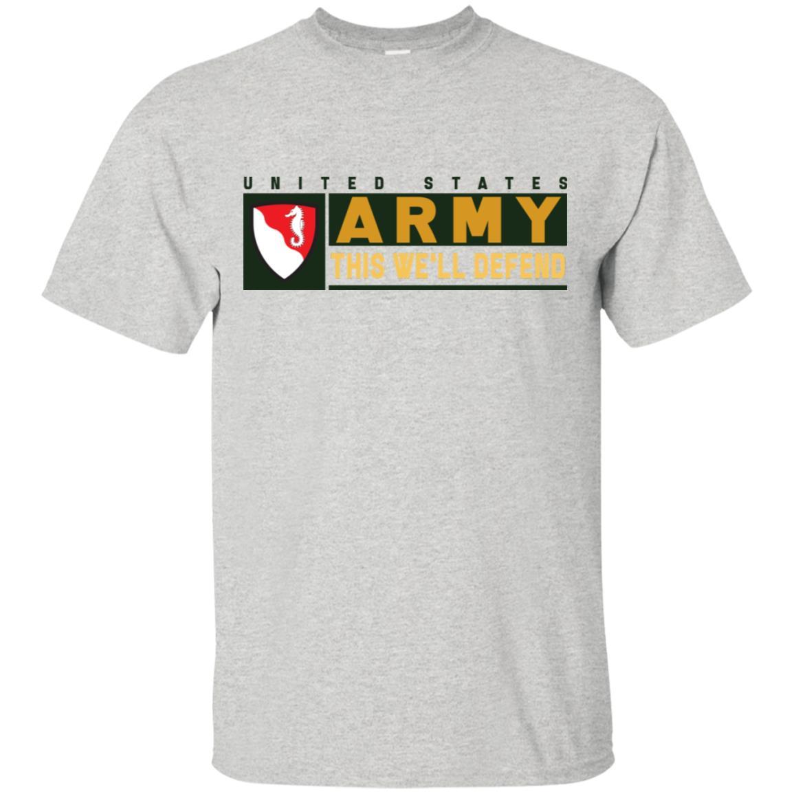 US Army 36TH ENGINEER BRIGADE- This We'll Defend T-Shirt On Front For Men-TShirt-Army-Veterans Nation