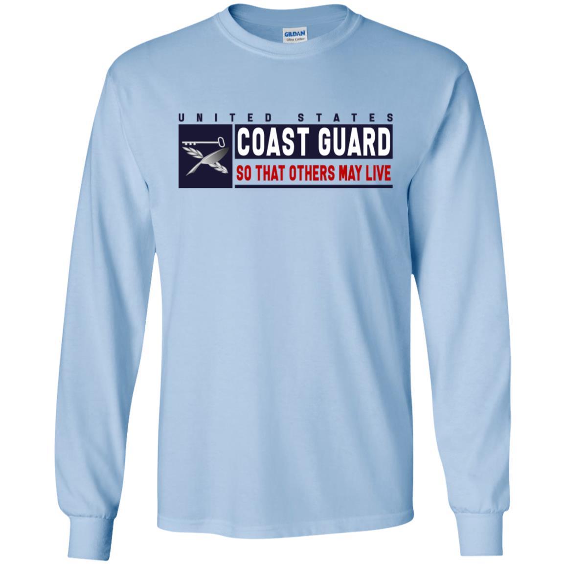 USCG CULINARY SPECIALIST CS Logo- So that others may live Long Sleeve - Pullover Hoodie-TShirt-USCG-Veterans Nation