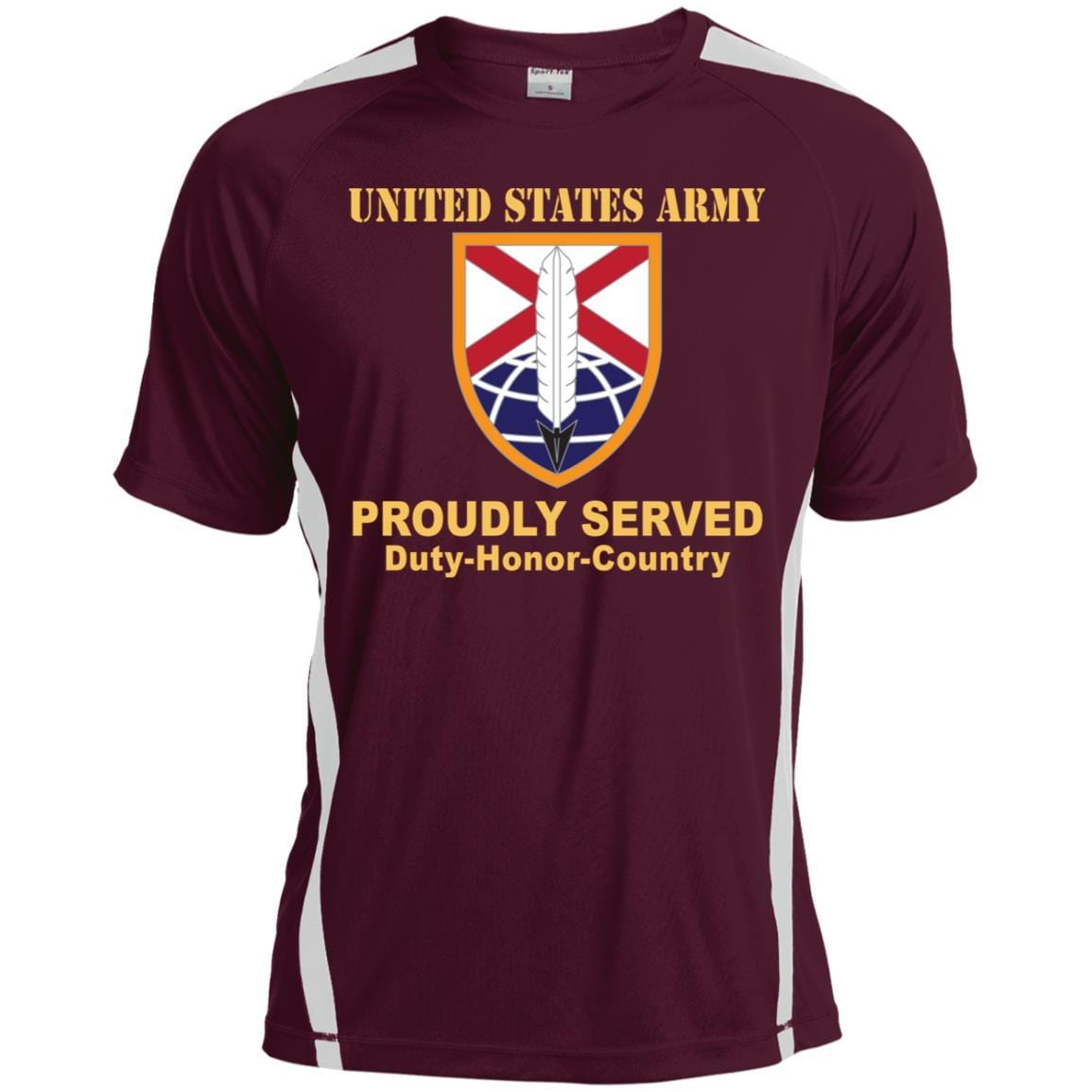 US ARMY 279TH ARMY FIELD SUPPORT BRIGADE- Proudly Served T-Shirt On Front For Men-TShirt-Army-Veterans Nation