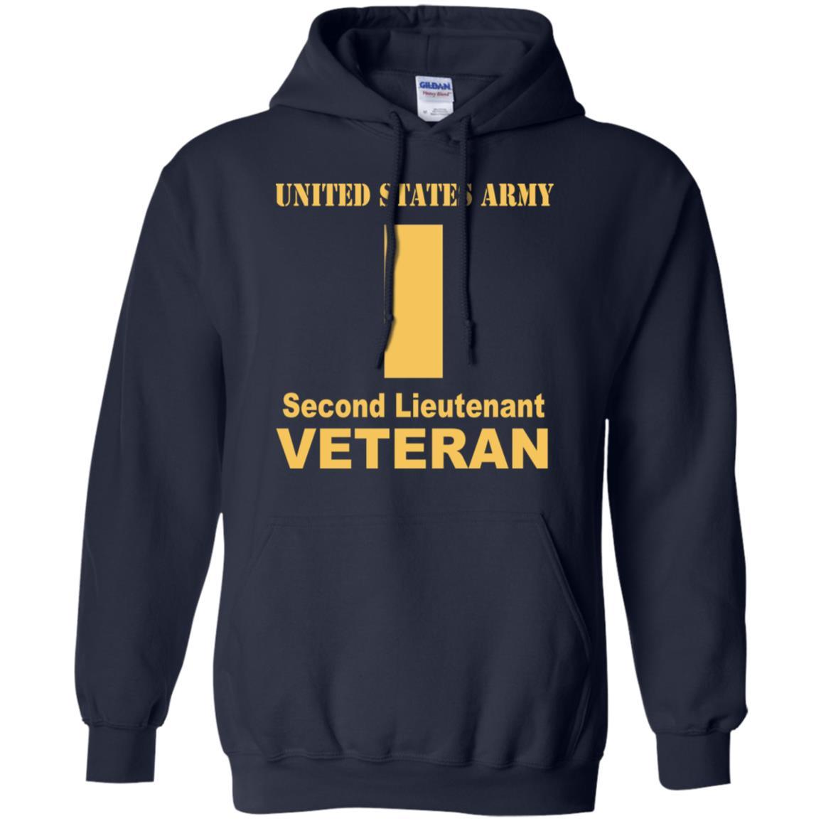 US Army O-1 Second Lieutenant O1 2LT Commissioned Officer Veteran Men T Shirt On Front-TShirt-Army-Veterans Nation