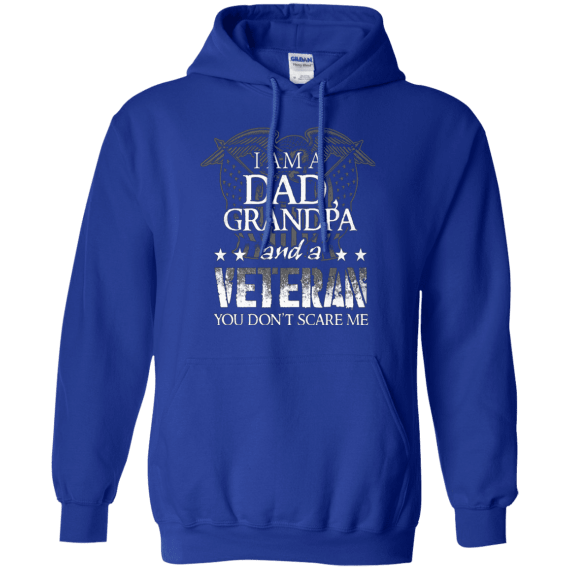 Military T-Shirt "I am Dad Grandpa And A Veteran"-TShirt-General-Veterans Nation