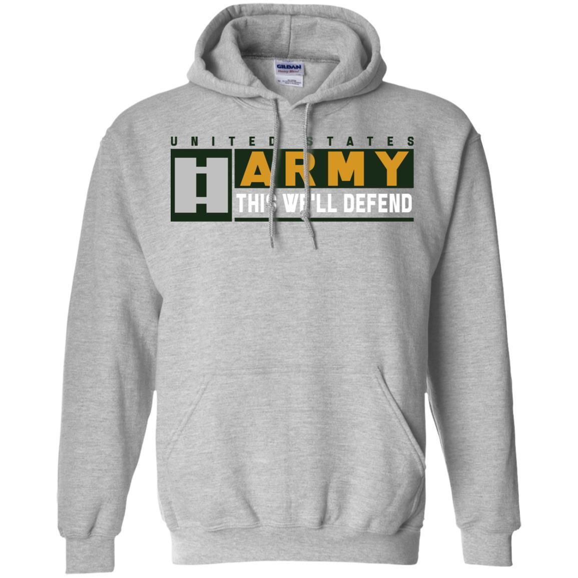 US Army O-3 This We Will Defend Long Sleeve - Pullover Hoodie-TShirt-Army-Veterans Nation
