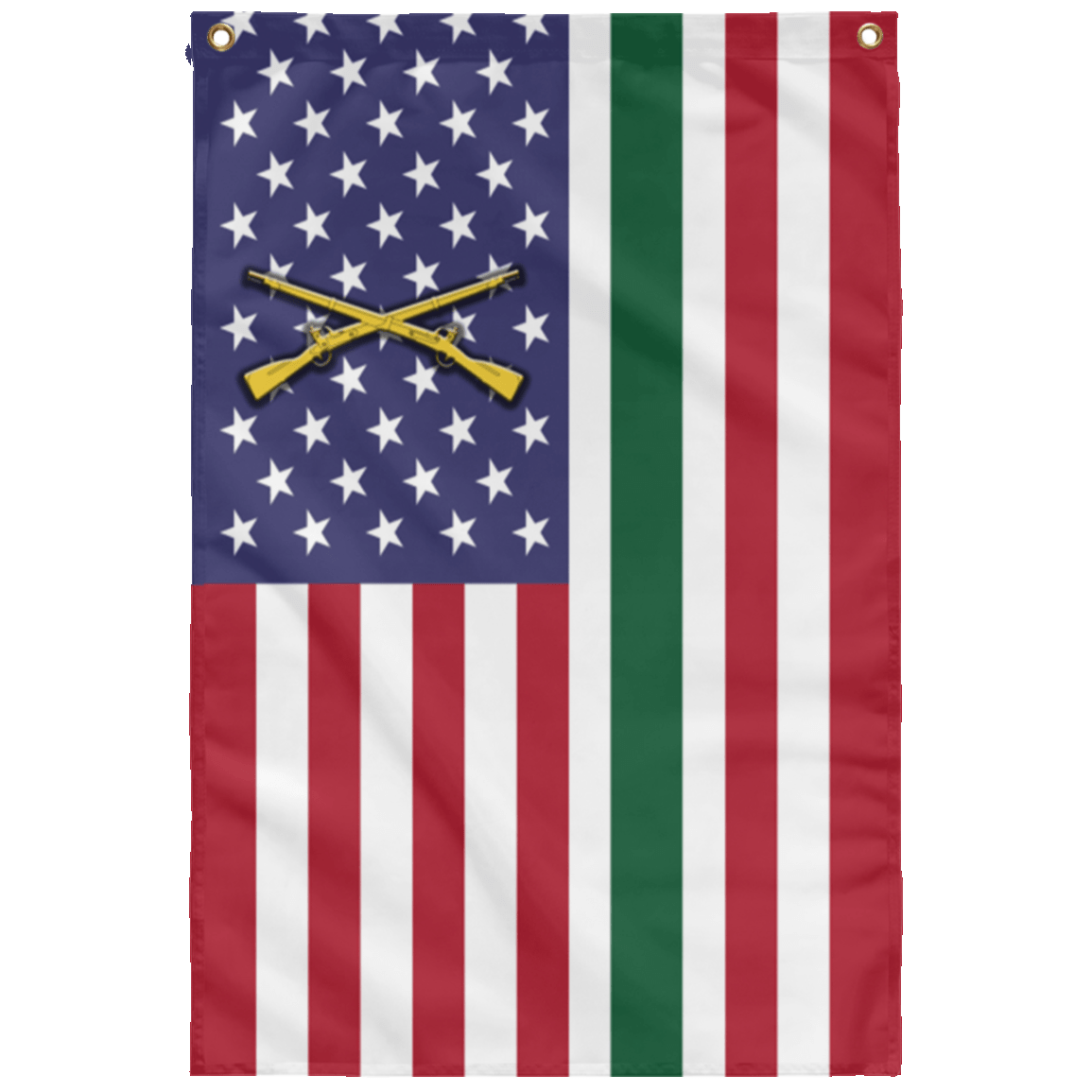 U.S. Army Infantry Wall Flag 3x5 ft Single Sided Print-WallFlag-Army-Branch-Veterans Nation