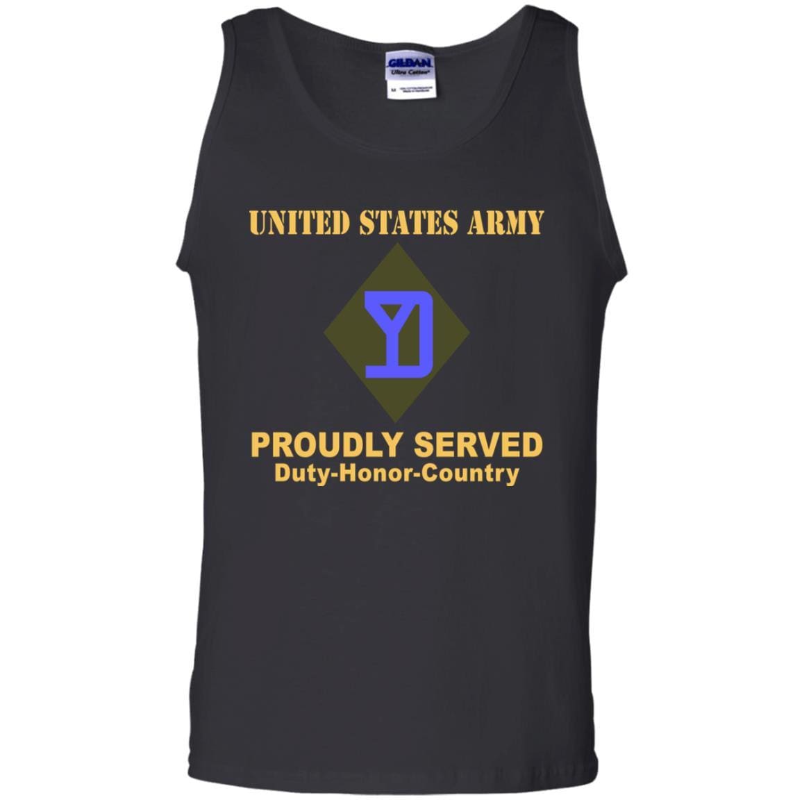 US ARMY 26TH MANEUVER ENHANCEMENT BRIGADE- Proudly Served T-Shirt On Front For Men-TShirt-Army-Veterans Nation