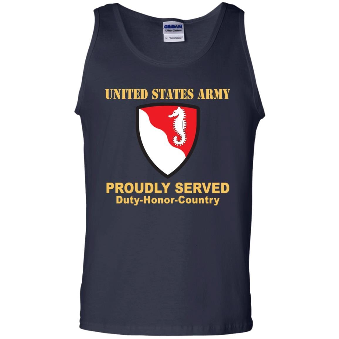 US ARMY 36TH ENGINEER BRIGADE- Proudly Served T-Shirt On Front For Men-TShirt-Army-Veterans Nation