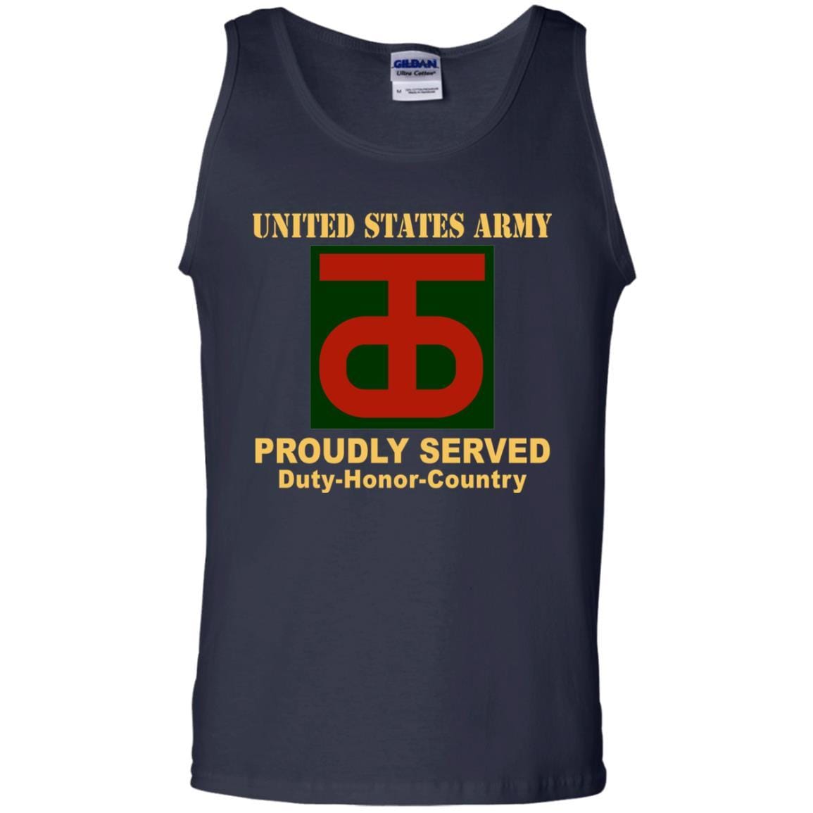 US ARMY 90 SUSTAINMENT BRIGADE - Proudly Served T-Shirt On Front For Men-TShirt-Army-Veterans Nation