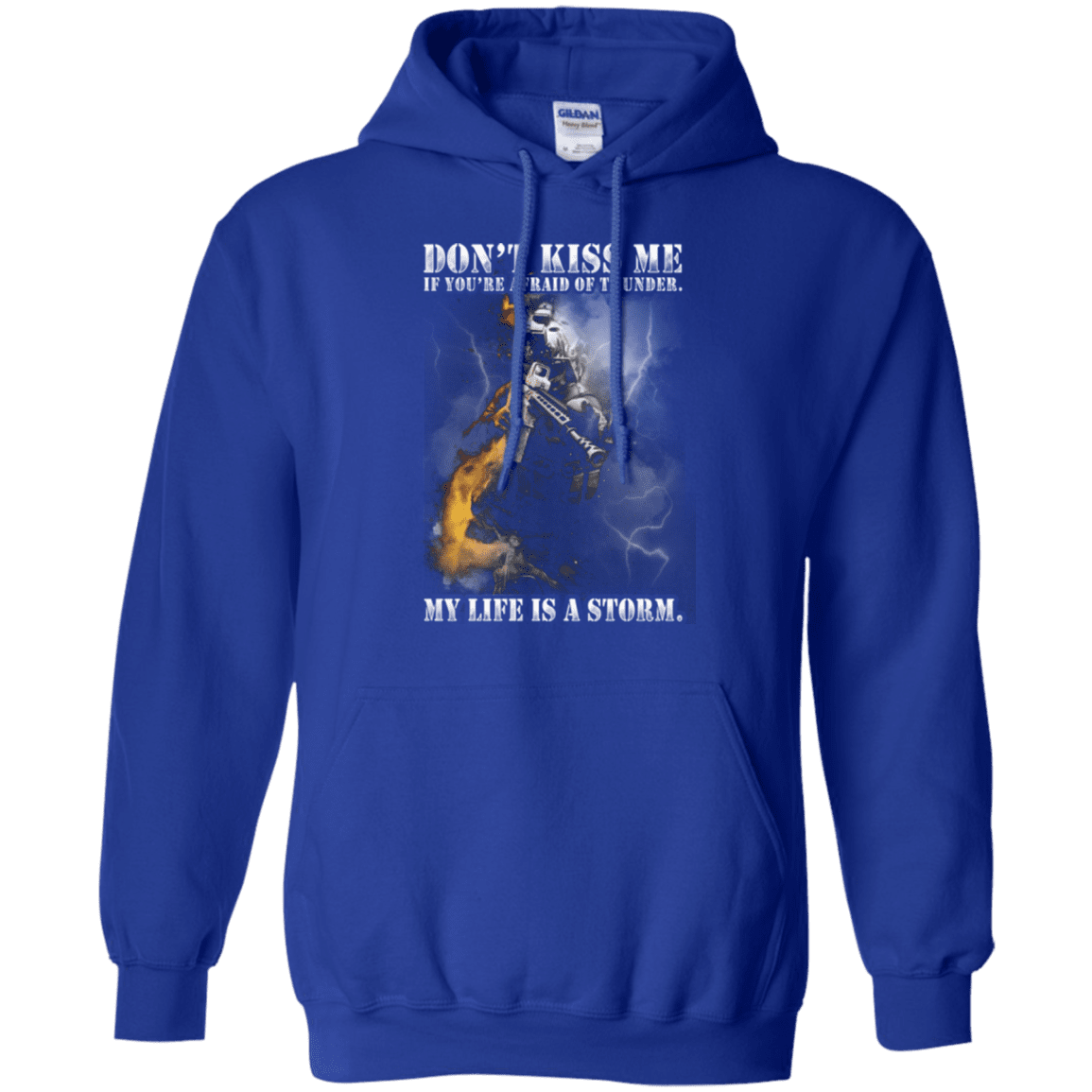 Military T-Shirt "My Life Is Storm Veteran"-TShirt-General-Veterans Nation