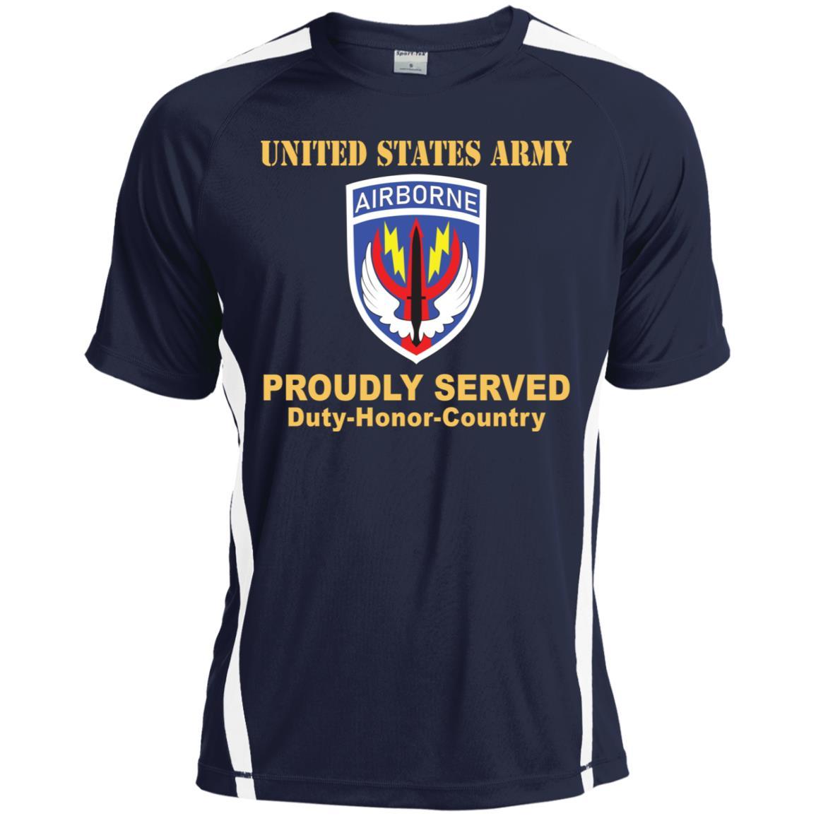 US ARMY SPECIAL OPERATIONS COMMAND CENTRAL- Proudly Served T-Shirt On Front For Men-TShirt-Army-Veterans Nation