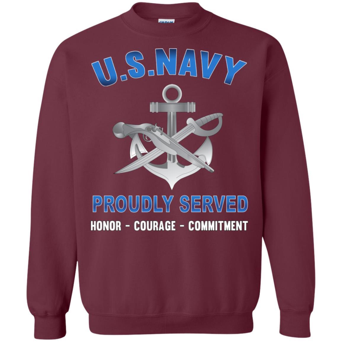 Navy Special Warfare Boat Operator Navy SB - Proudly Served T-Shirt For Men On Front-TShirt-Navy-Veterans Nation