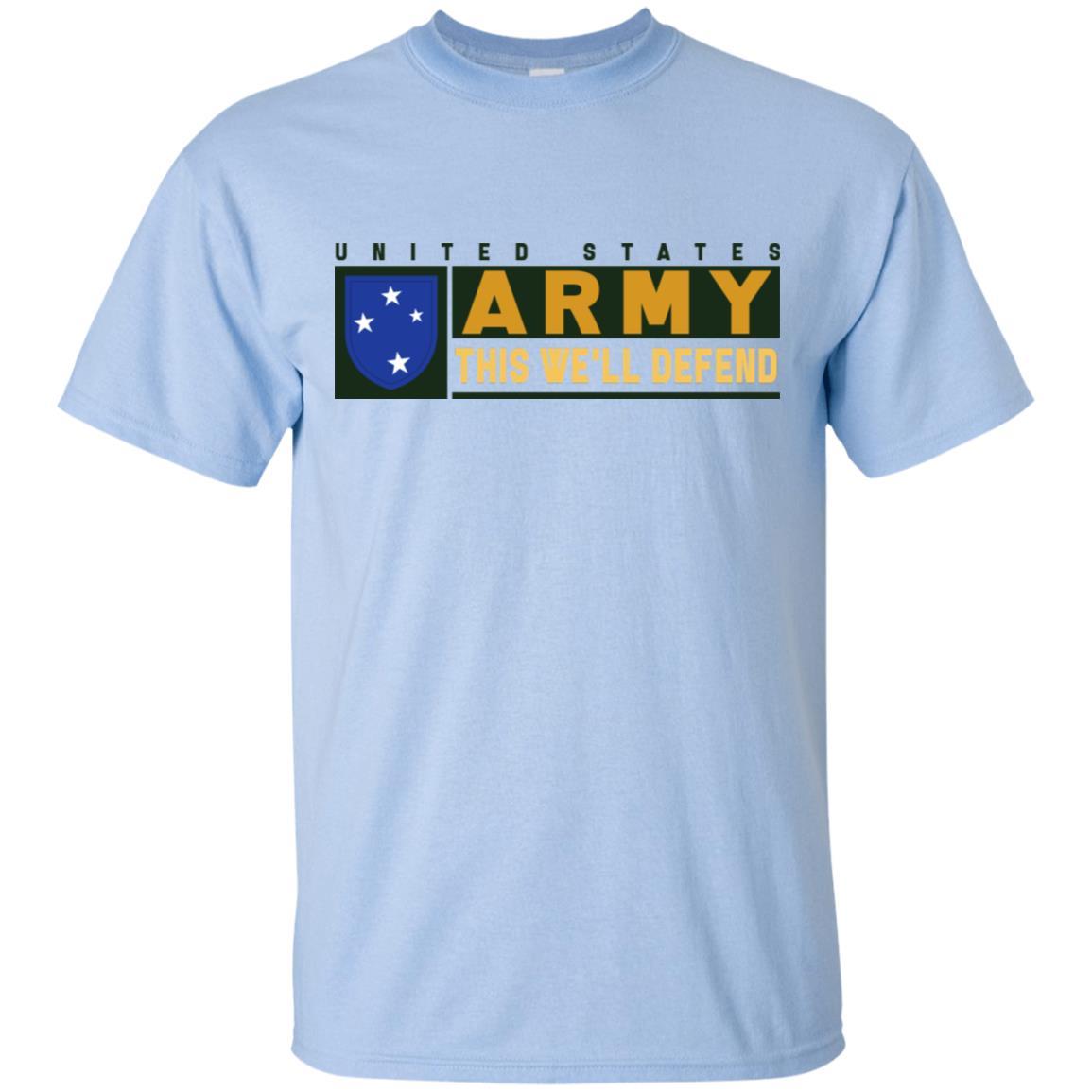 US Army 23rd Infantry Division- This We'll Defend T-Shirt On Front For Men-TShirt-Army-Veterans Nation