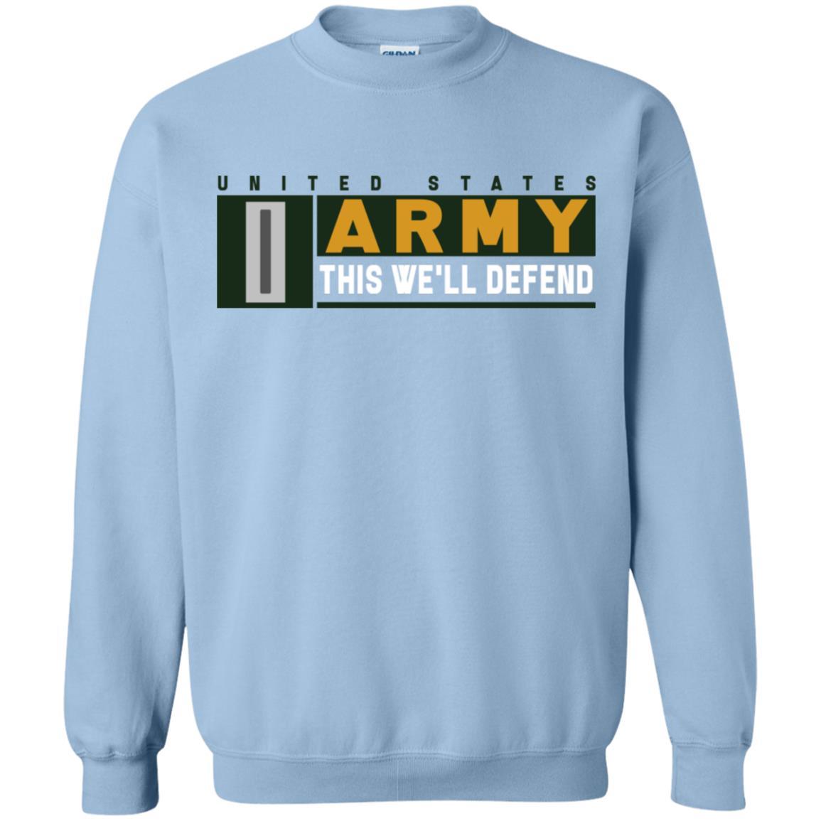 US Army W-5 This We Will Defend Long Sleeve - Pullover Hoodie-TShirt-Army-Veterans Nation