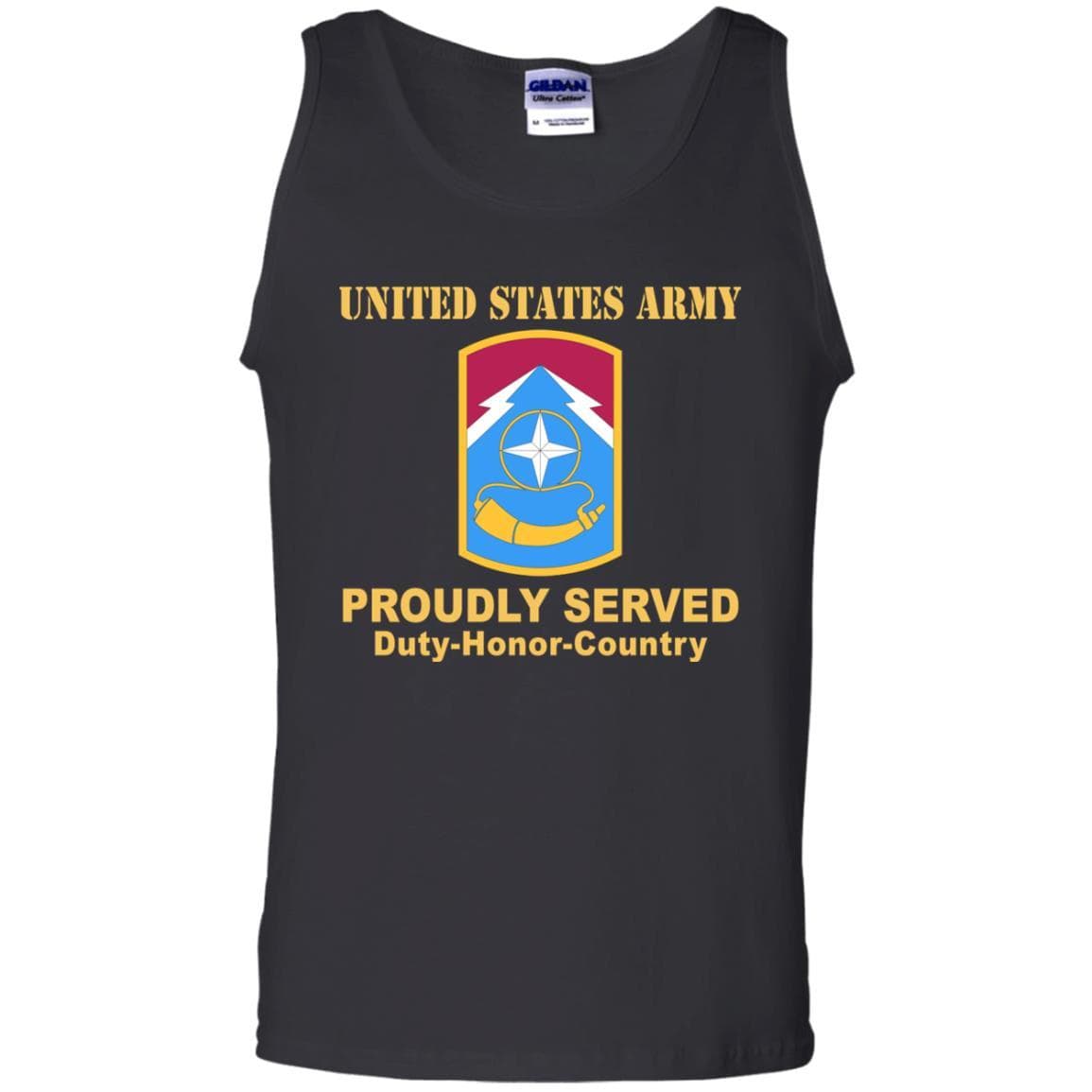 US ARMY 174TH INFANTRY BRIGADE- Proudly Served T-Shirt On Front For Men-TShirt-Army-Veterans Nation