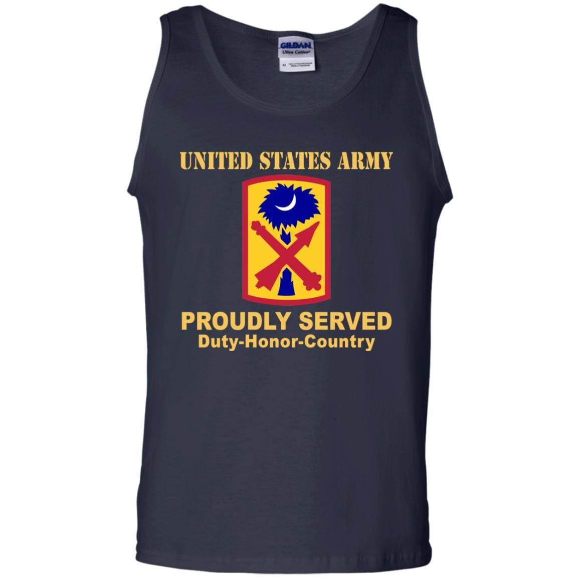 US ARMY 263 AIR AND MISSILE DEFENSE COMMAND - Proudly Served T-Shirt On Front For Men-TShirt-Army-Veterans Nation