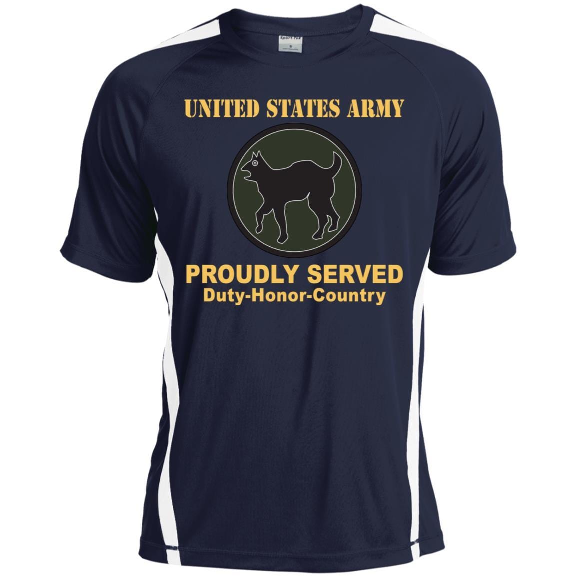 US ARMY 81 REGIONAL SUPPORT COMMAND - Proudly Served T-Shirt On Front For Men-TShirt-Army-Veterans Nation