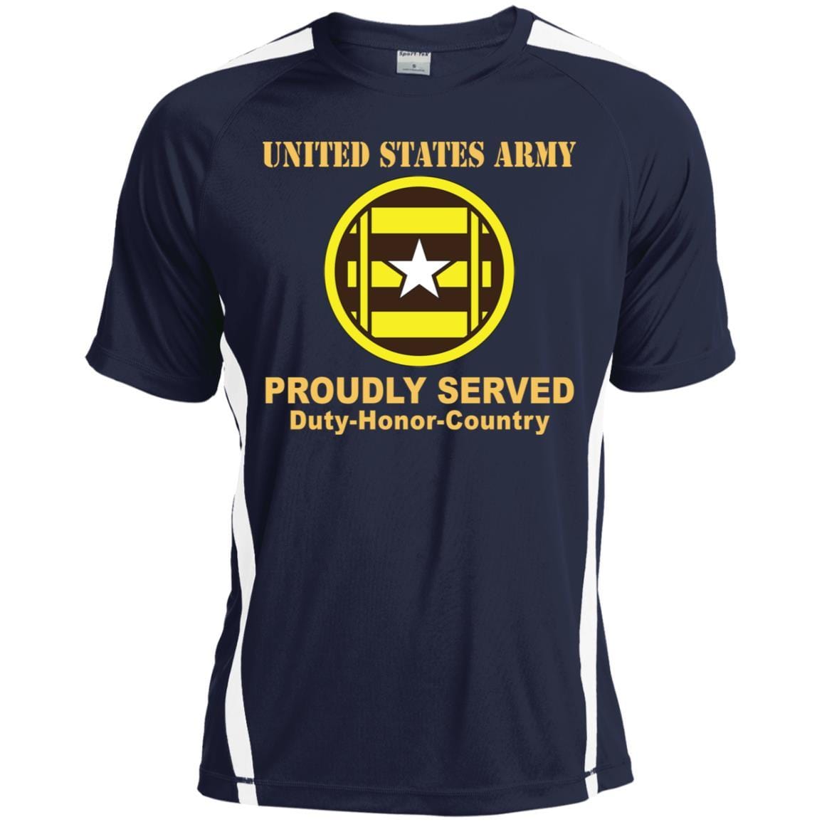 US ARMY 3RD TRANSPORTATION BRIGADE- Proudly Served T-Shirt On Front For Men-TShirt-Army-Veterans Nation