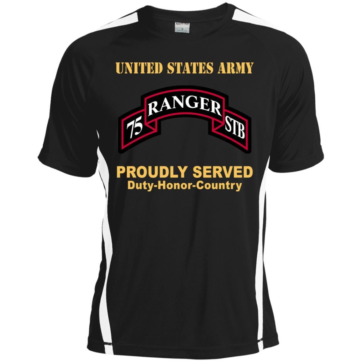 US ARMY 75TH RANGER REGIMENT SPECIALITY TROOPS BATTALION - Proudly Served T-Shirt On Front For Men-TShirt-Army-Veterans Nation